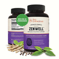 Live Conscious KSM-66 Ashwagandha Supplement w/L Theanine & AlphaWave - ZenWell Everyday Stress Relief, Cognitive, Brain Health