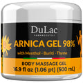 Dulac Arnica Body Massage Gel – Water-Based Cosmetic Massage Gel with Arnica Montana, Fast-Absorbing Lightweight Texture, Non-Greasy Feel, Dermatologically Tested, 16.9 fl oz DULÀC FARMACEUTICI 1982 Au supplements