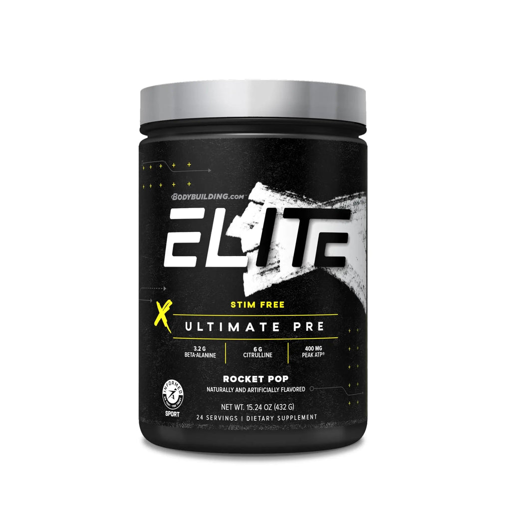 B BODYBUILDING.COM Elite Ultimate PRE Stim Free Rocket Pop B BODYBUILDING.COM Au supplements