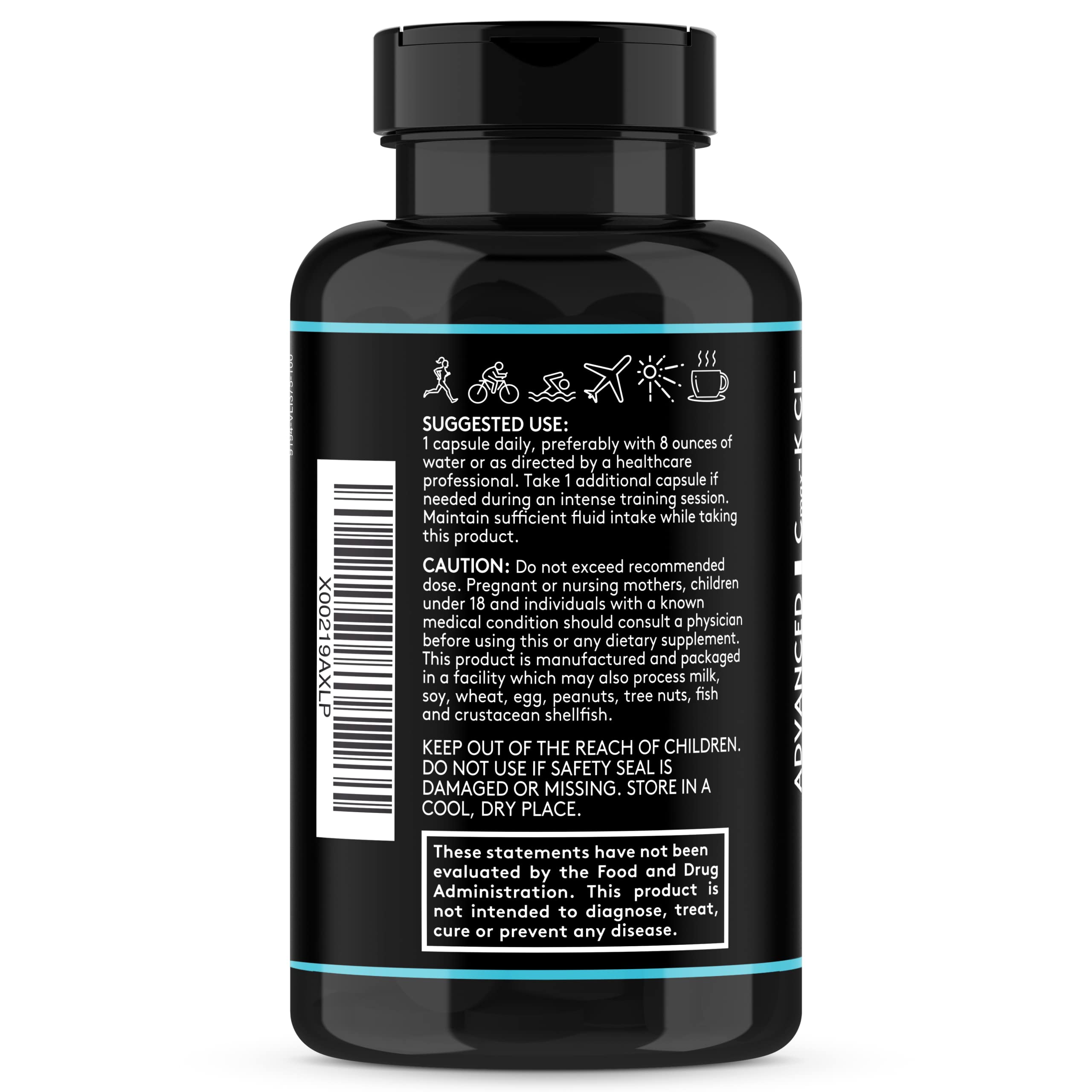 Complete Electrolyte Supplement Pills High Absorption | Cmax Potassium Chloride Magnesium Sodium Calcium Zinc | Boost Endurance Muscle Recovery Mental Focus | Salt Electrolytes Tablets | Keto Friendly Youth & Tonic Au supplements