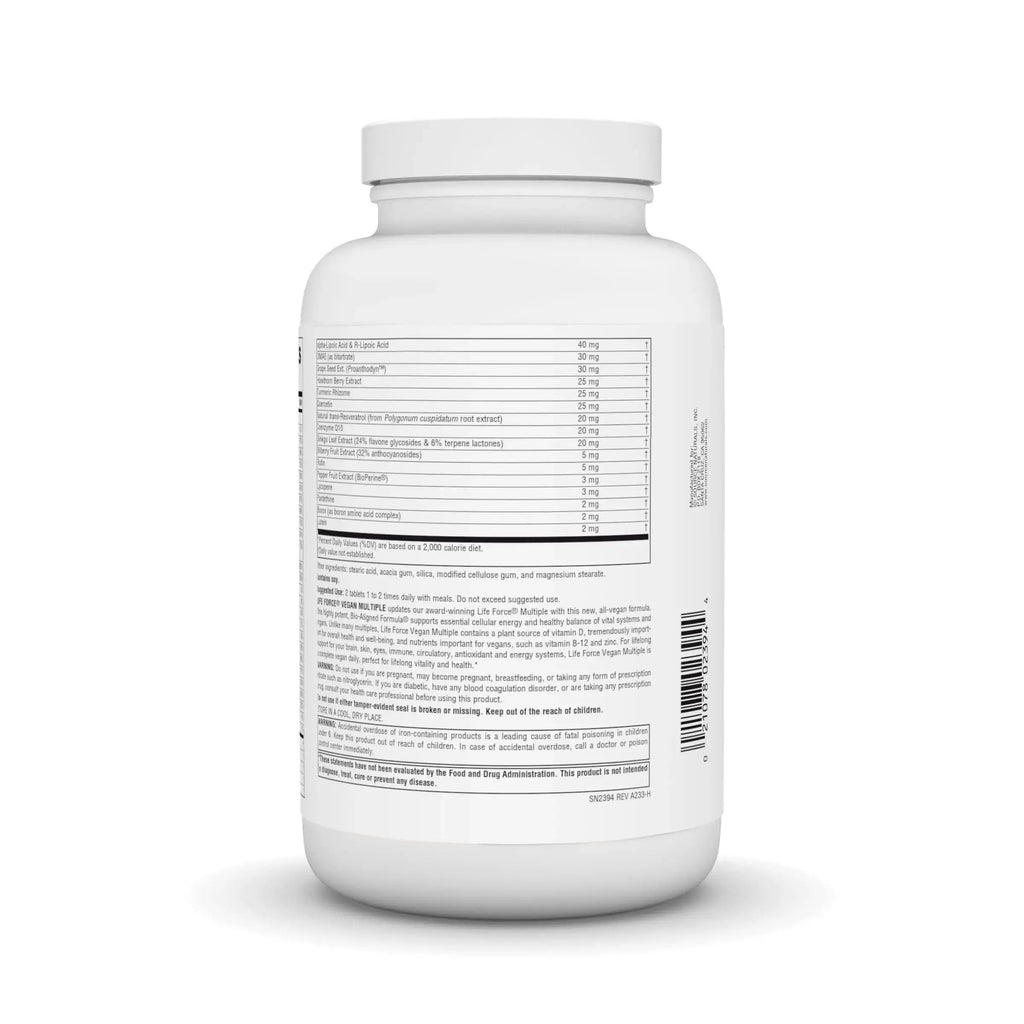 Source Naturals Vegan True Vegan Force Multiple, Advanced Energy Formula for Vegans* - 180 Tablets Source Naturals Au supplements