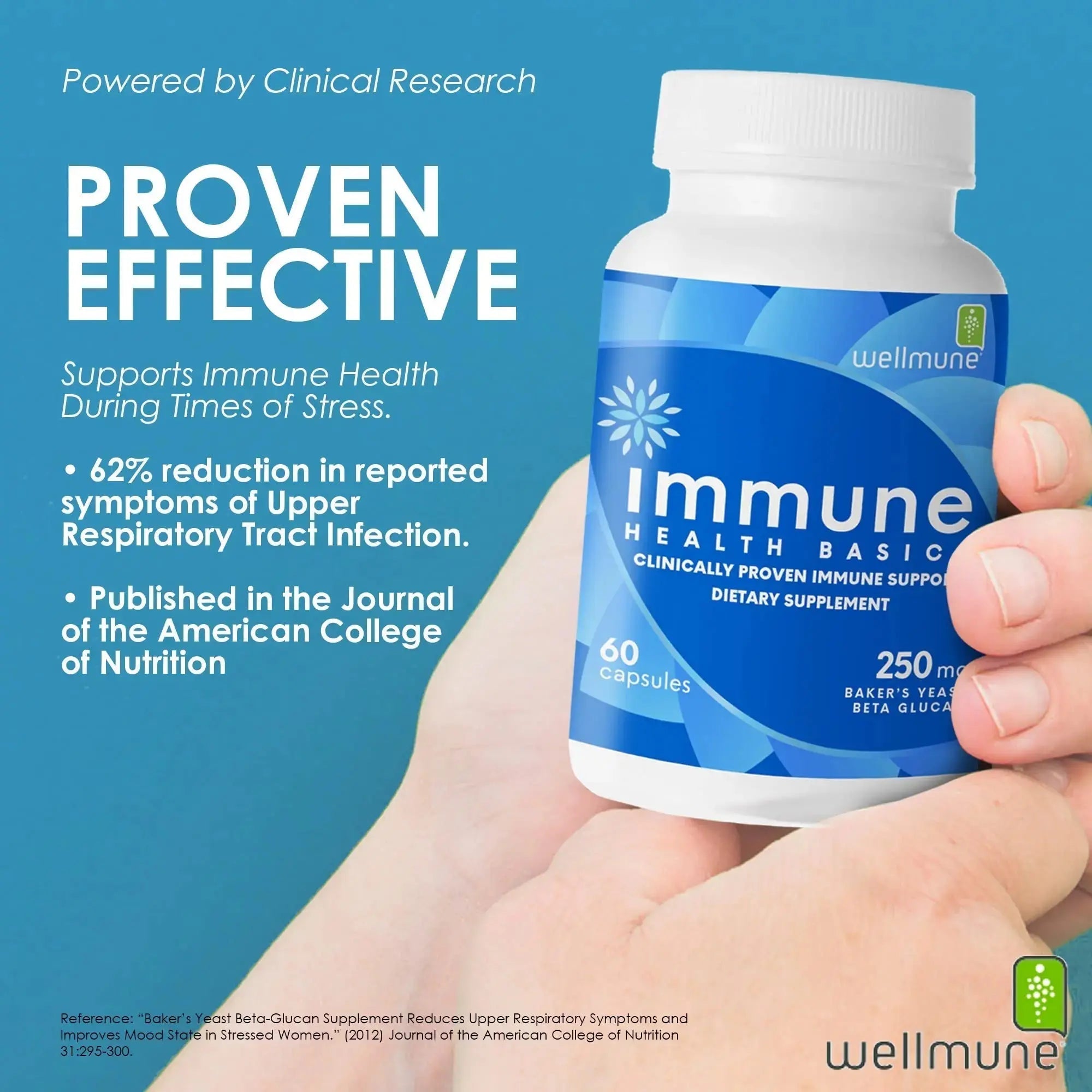 Immune Health Basics Ultra Strength Immunity - Clinically Proven Immune Support - Wellmune Highly Purified Beta Glucan - Gluten-Free, Non-allergenic Immune Health Basics Au supplements