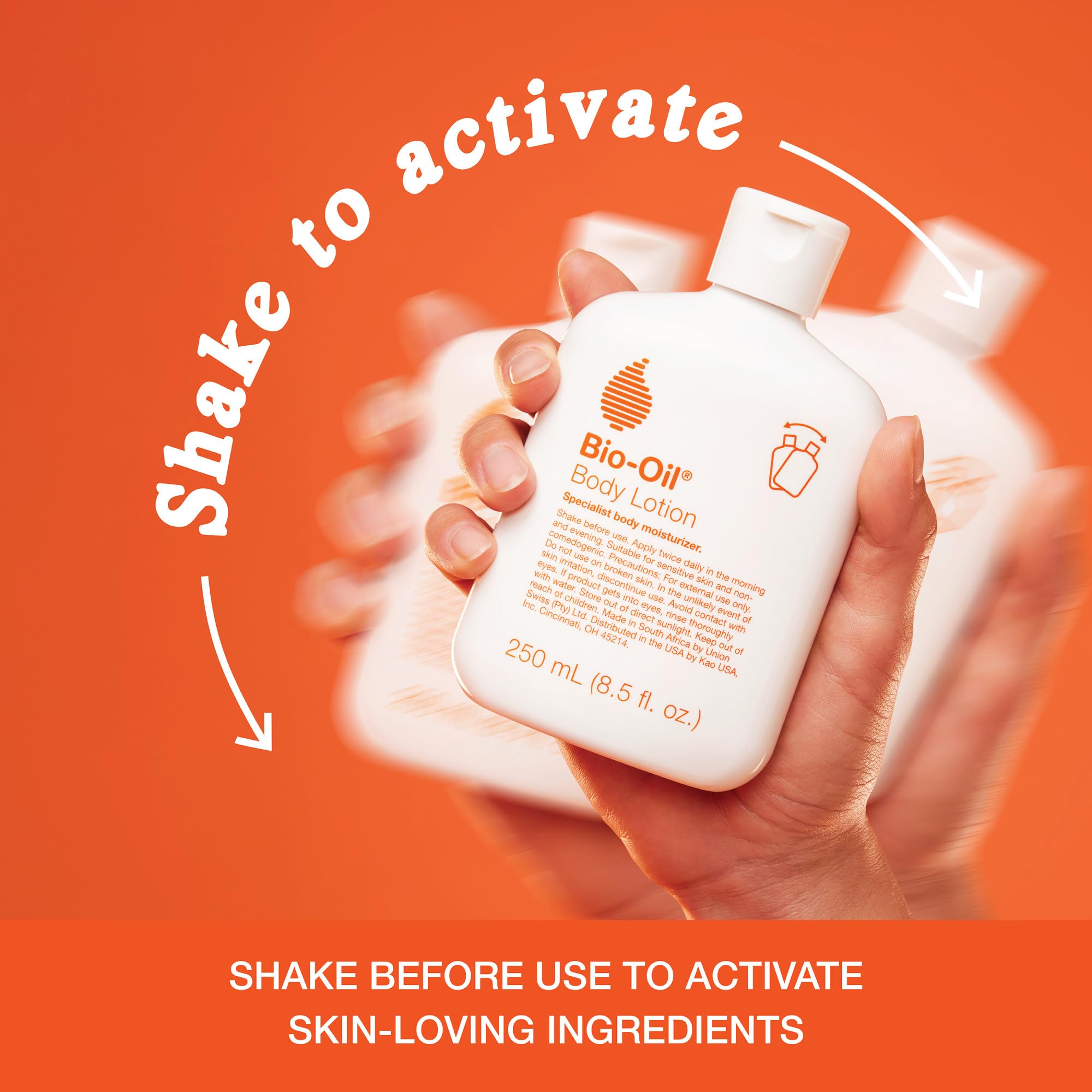 Bio-Oil Moisturizing Body Lotion for Dry Skin, Ultra-Lightweight High-Oil Hydration, with Jojoba Oil, Rosehip Oil