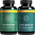 Primal Harvest Multivitamin & Magnesium Supplements for Women and Men Multi Vitamin Capsules and Magnesium Glycinate Pills Bundle Primal Harvest Au supplements