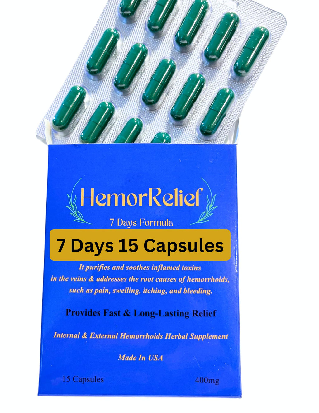 7Days Hemorrhoid Detox Formula, Works to Address The Root Causes of Hemorrhoids Provide Fast & Long-Lasting Relief - TrustMedUSA