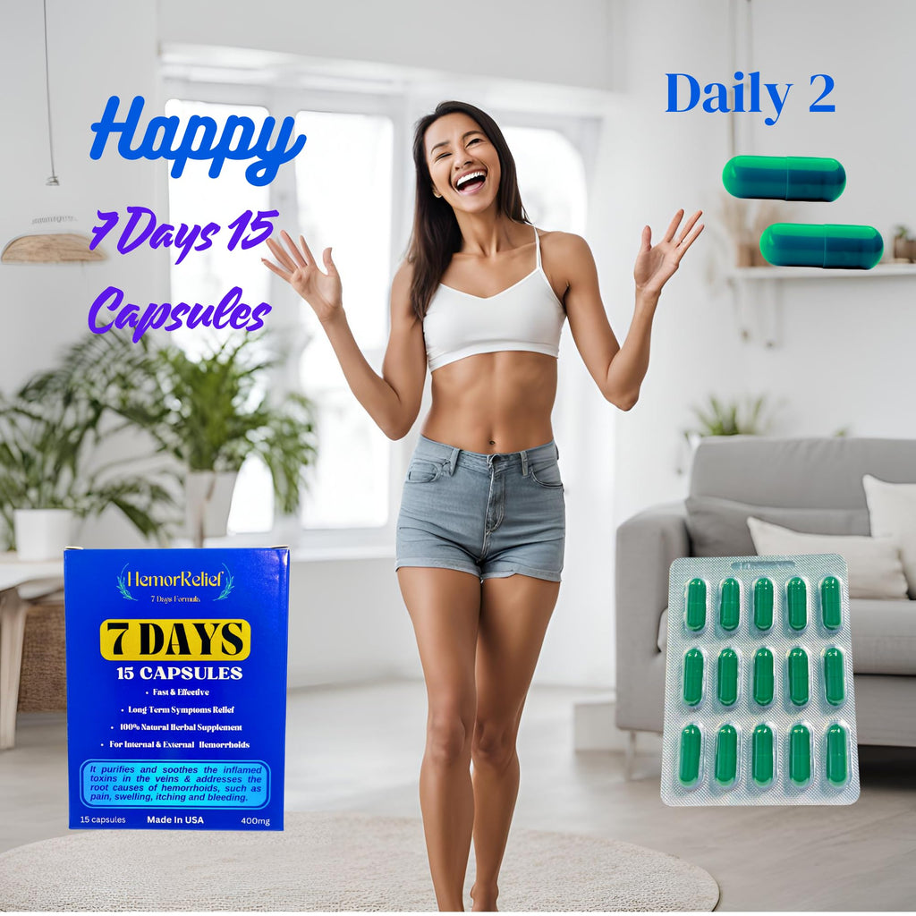 7Days Hemorrhoid Detox Formula, Works to Address The Root Causes of Hemorrhoids Provide Fast & Long-Lasting Relief - TrustMedUSA