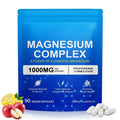 8-in-1 Magnesium Complex 90 Capsules, 1000mg with Magnesium Glycinate, Citrate, Malate, Taurate, Easy Absorption for Health, Energy, Non-GMO, Vegan - TrustMedUSA
