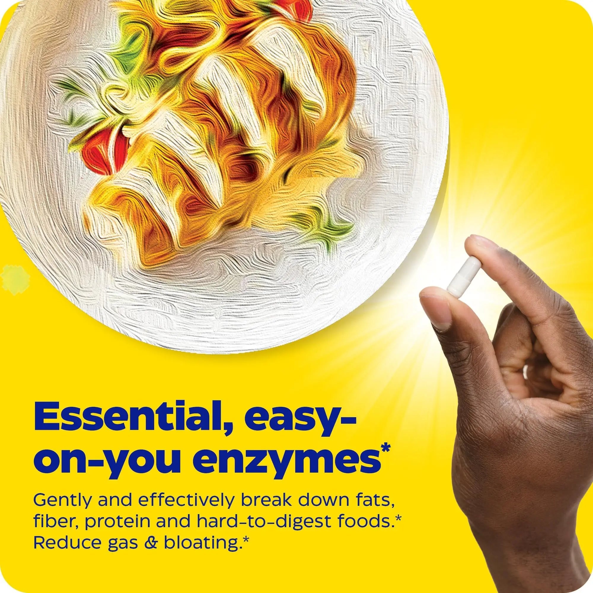 Enzymedica Digest Basic, Digestive Enzymes for Sensitive Stomachs, Offers Fast-Acting Enzymedica Au supplements