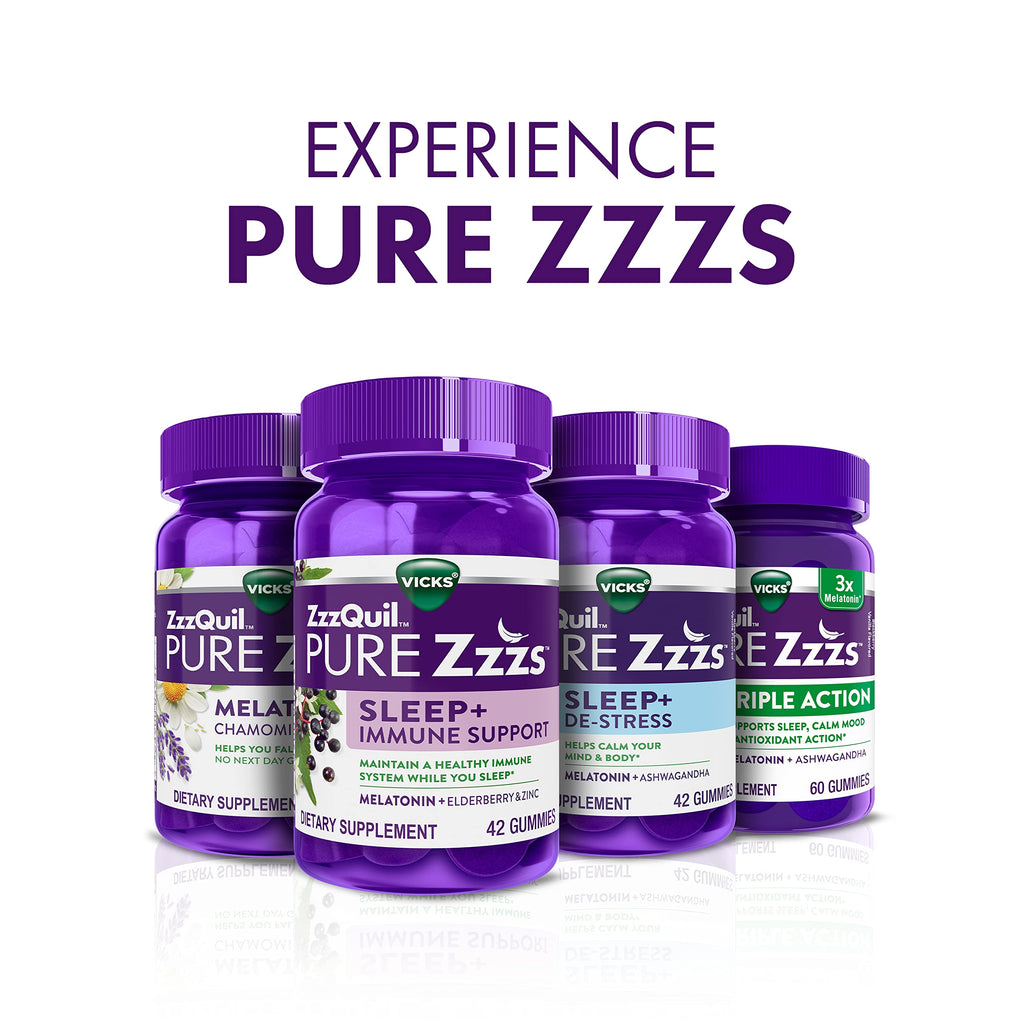 ZzzQuil PURE Zzzs Melatonin Sleep Aid Gummies, Helps You Fall Asleep ZzzQuil Au supplements