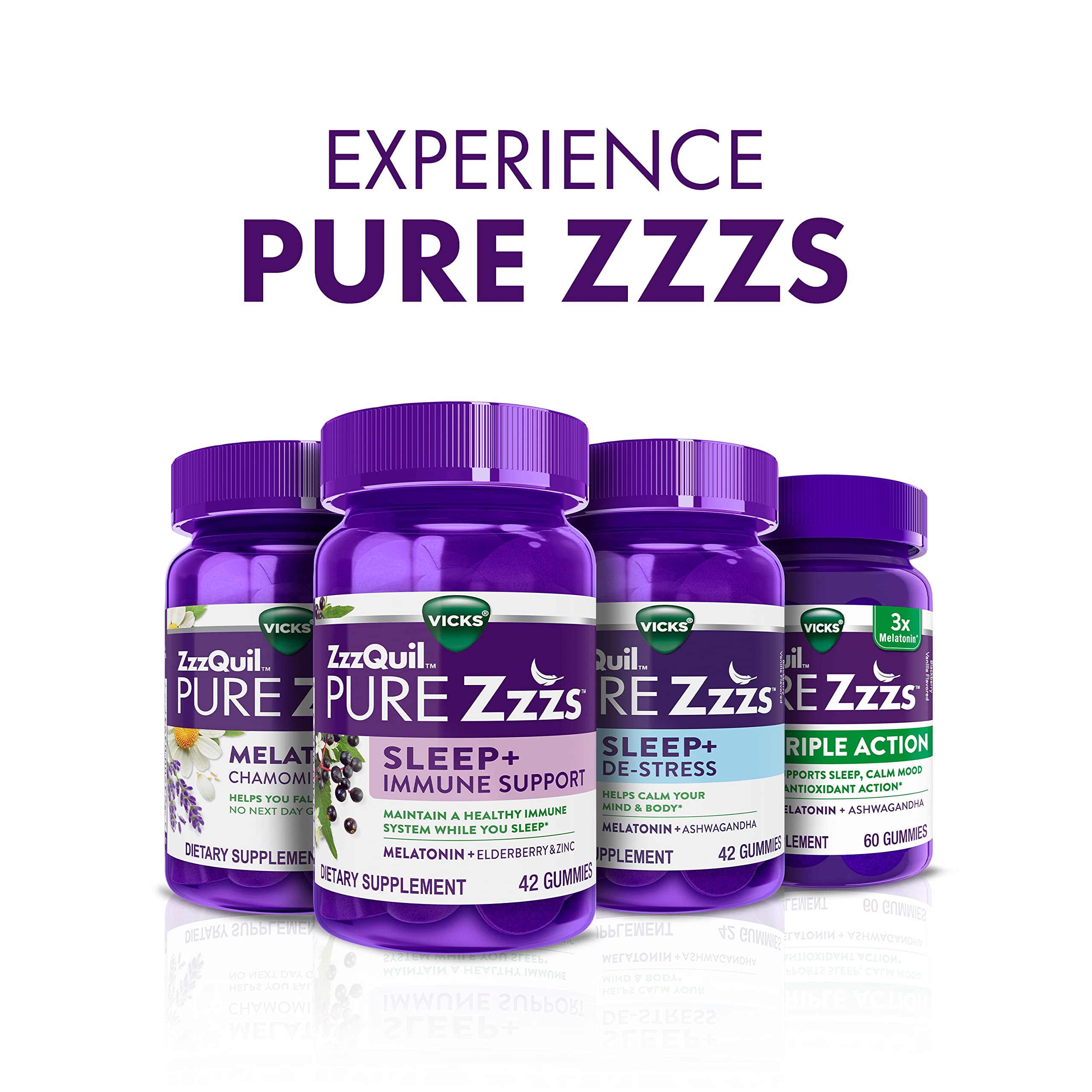 ZzzQuil PURE Zzzs Melatonin Sleep Aid Gummies, Helps You Fall Asleep ZzzQuil Au supplements