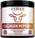 Collagen Powder 500g - Hydrolysed Collagen Peptides Powder - High Protein Bovine Collagen Supplement Nu U Nutrition Au supplements