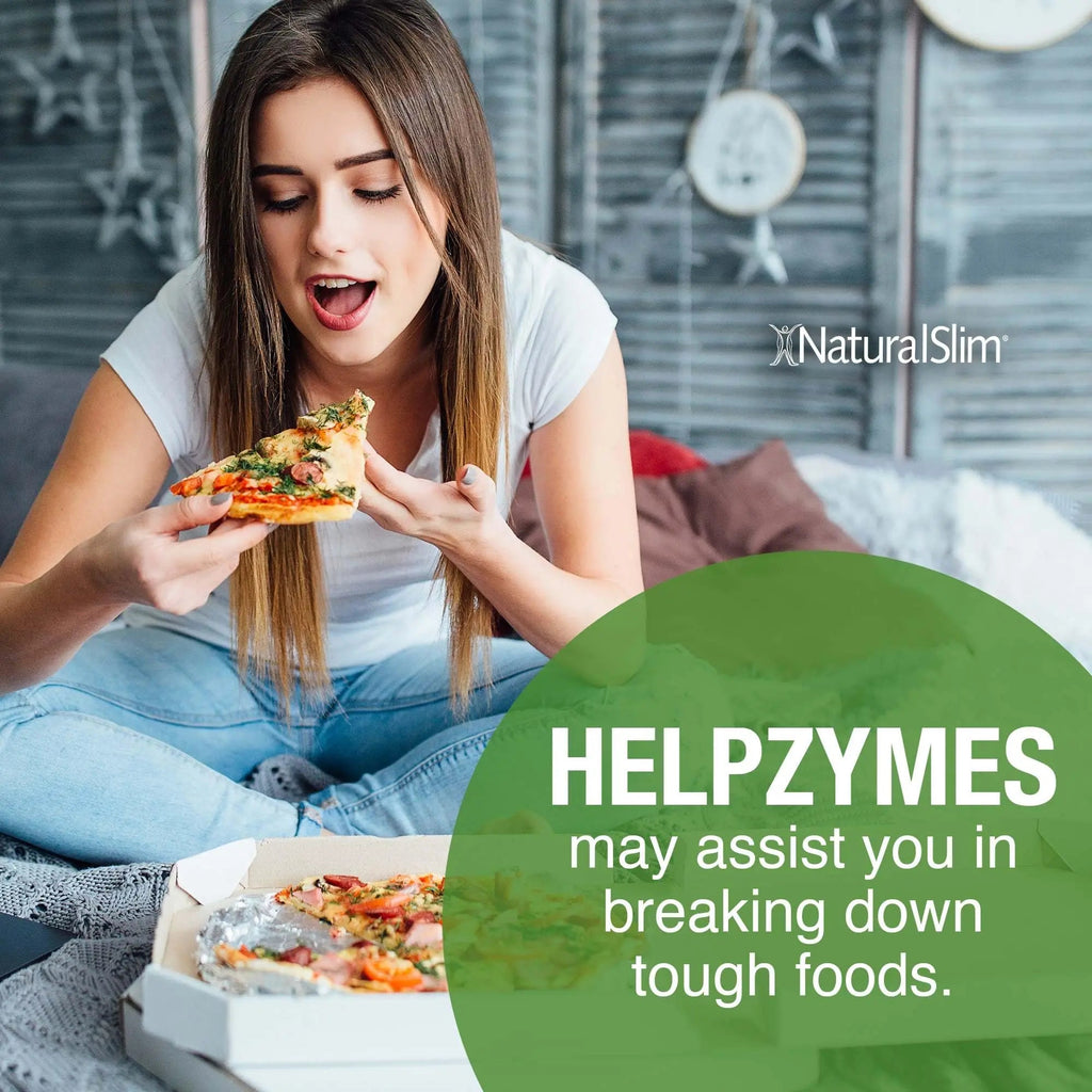 NaturalSlim Helpzymes Digestive Enzymes for Digestion, Bloating, Gas Reli NaturalSlim Au supplements