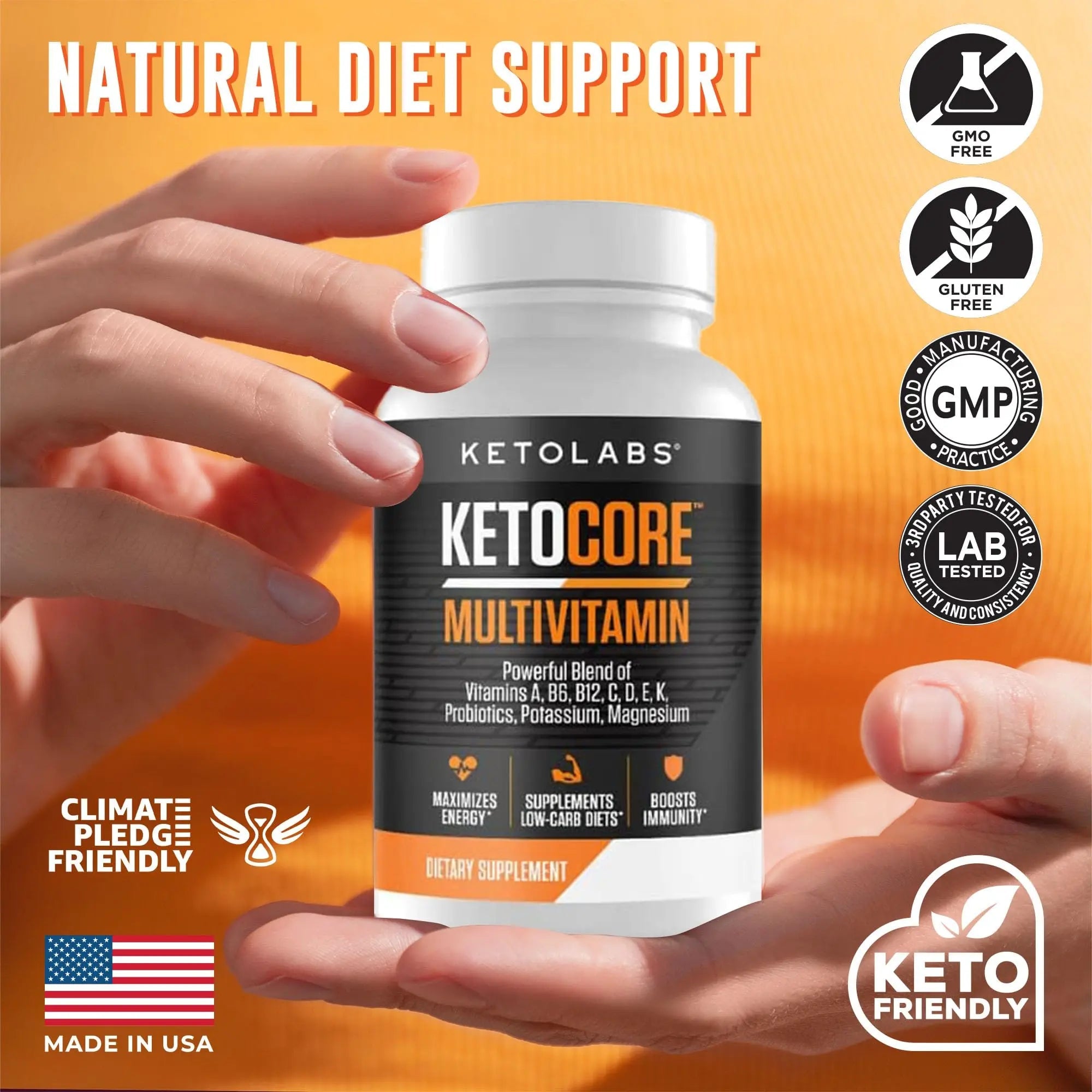 Ketolabs Ketocore Keto Vitamins | Keto Multivitamin for Men & Women | Keto Supplements Ketolabs Au supplements