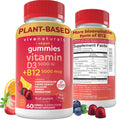 Viva Naturals Plant-Based B12 Gummies with Vitamin D3 - Chewable 5000mcg B12 Viva Naturals Au supplements