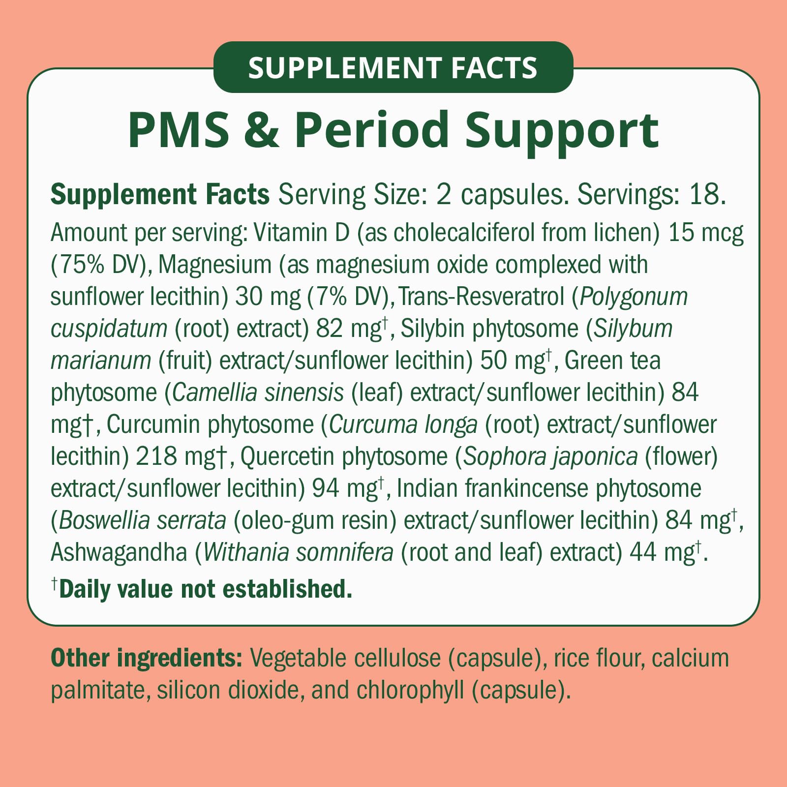 PMS & Period Relief - Menstrual Cramp Relief: No More Period Cramps, Mood Swings, or Bloating. PMS Supplement for Happy Hormones and Period Relief. (40 Count) Semaine Au supplements