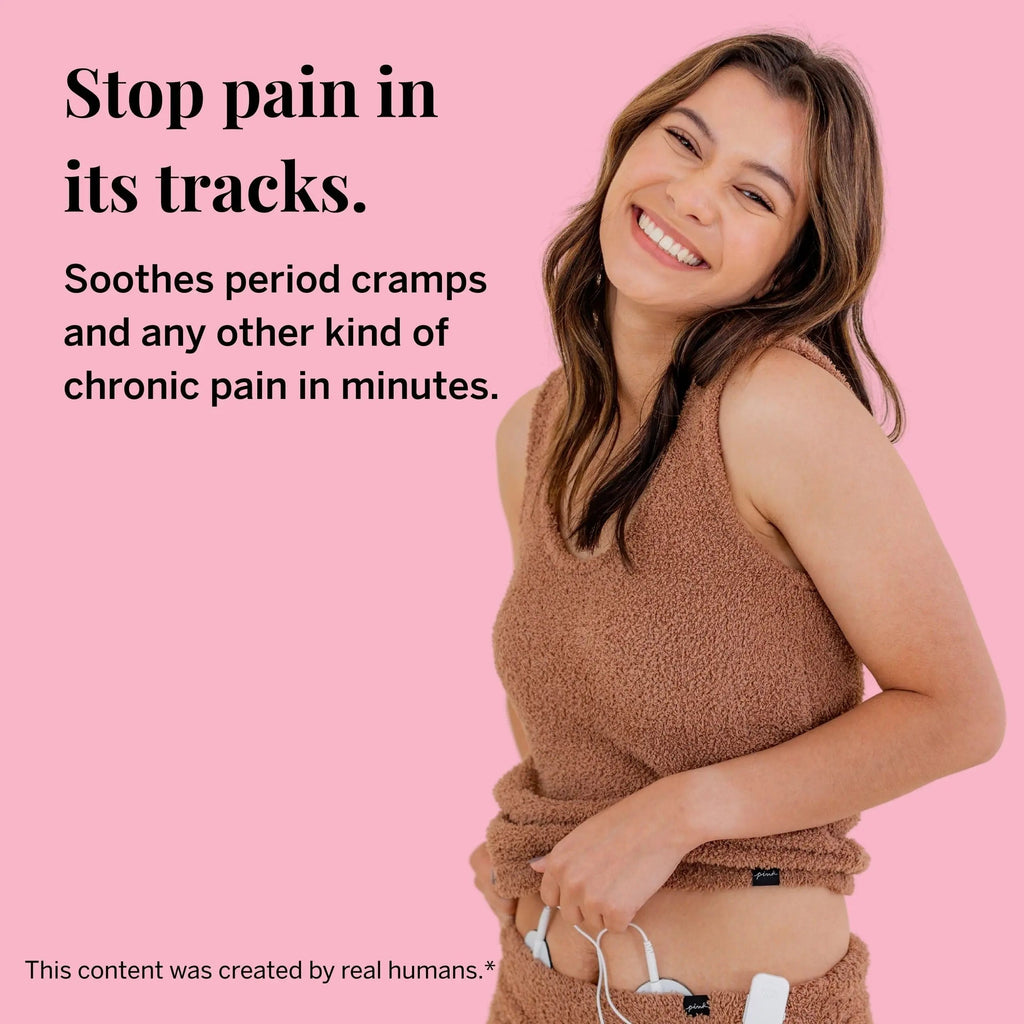 Pixie Period Pain Relief Device - Best PMS Relief Simulator with TENS Technology - Thinnest Wearable Tens Unit - Unnoticeable Under Clothes - Menstrual Cramp Comfort for Feminine Care Pixie Cup Au supplements