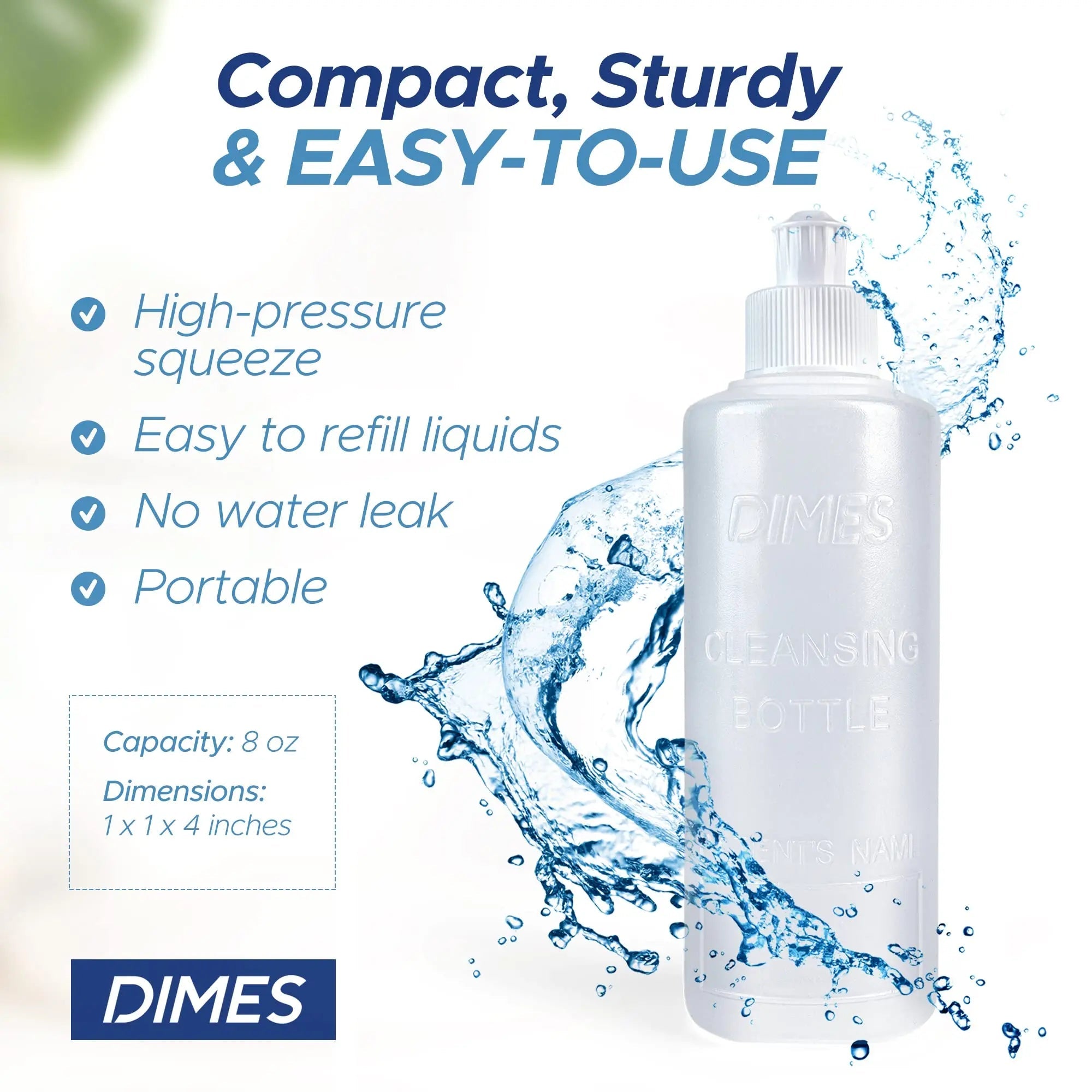 Dimes Perineal Lavette Irrigation Bottle 8 oz (Pack of 3). - Peri Bottle for Postpartum Care Dimes Au supplements
