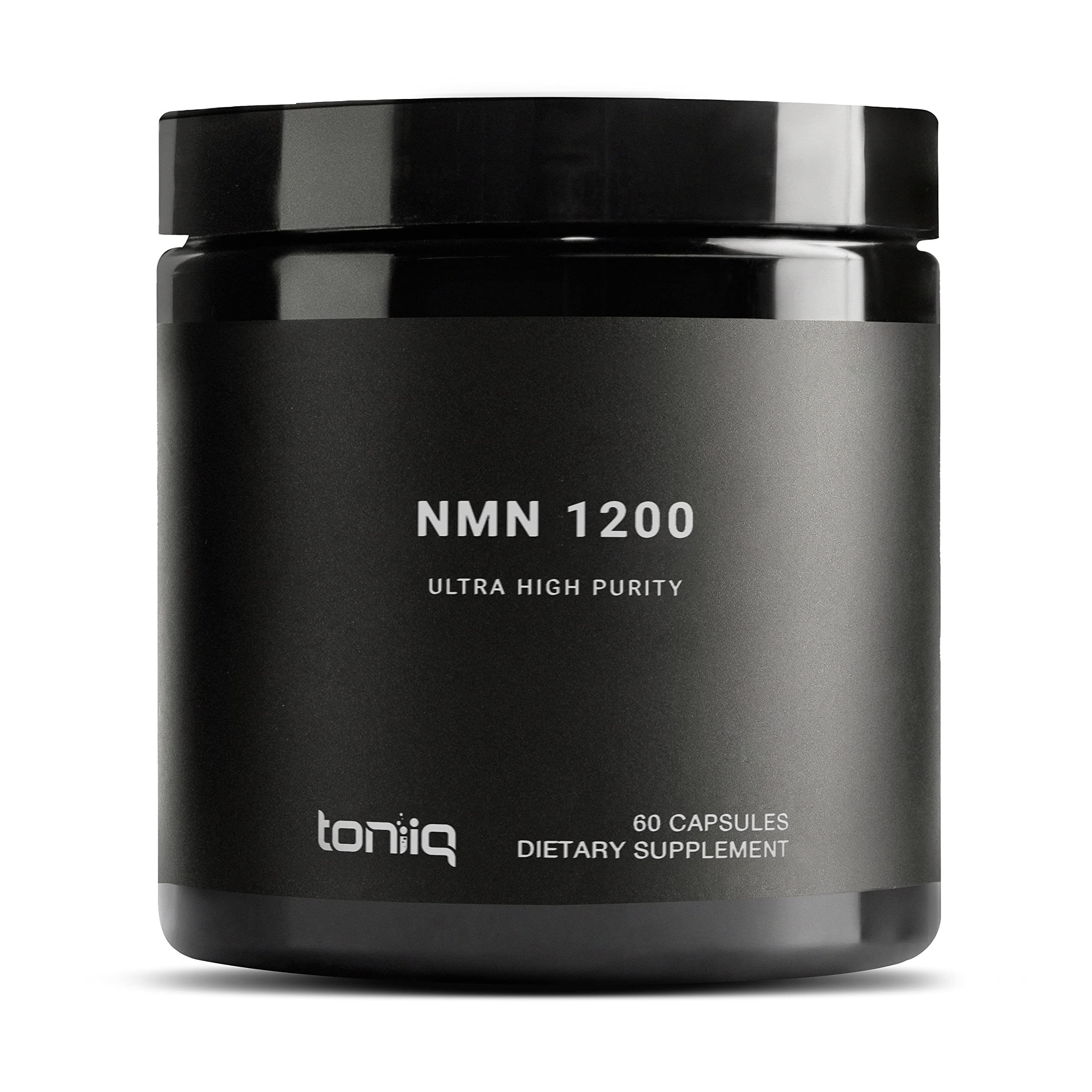 Toniiq NMN Supplement 1200mg - Third Party Tested Stabilized Capsules - 98% Highly Purified for NAD + - 60 Capsules Nicotinamide Mononucleotide Booster Supplement Toniiq Au supplements