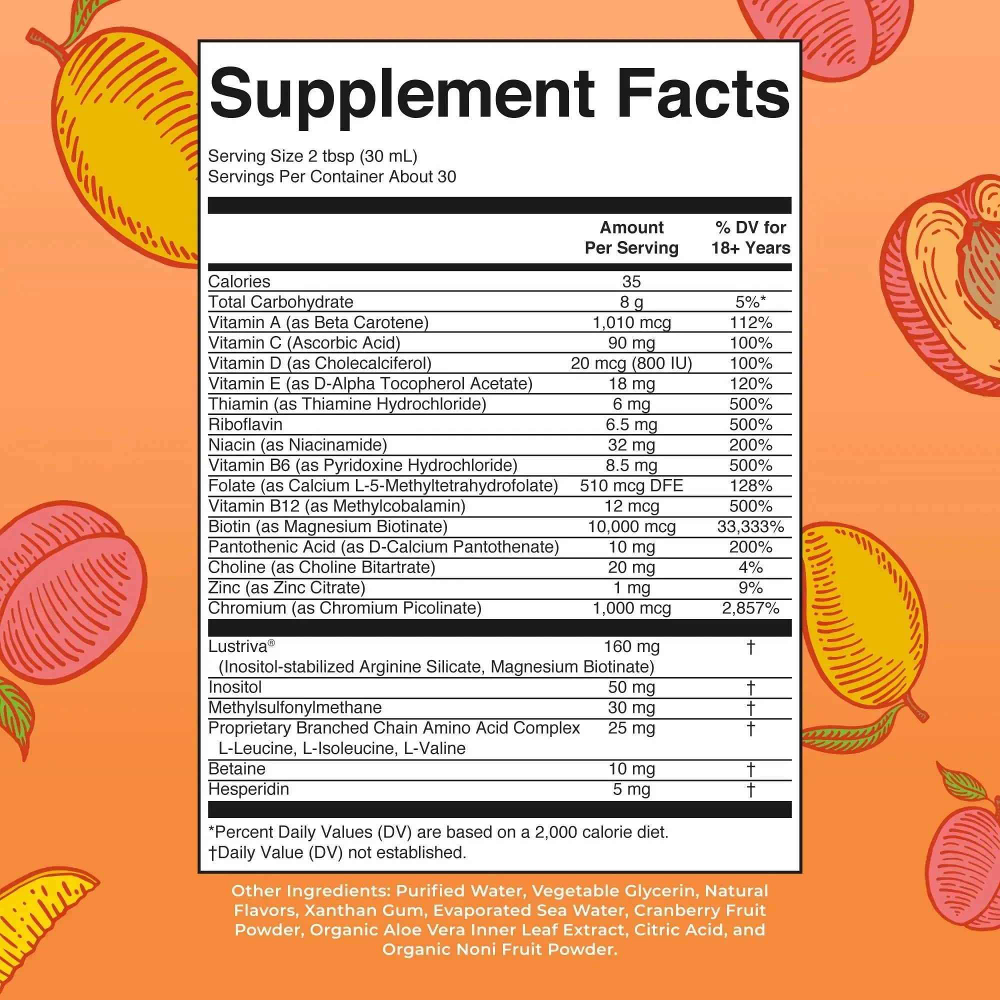 MaryRuth's MaryRuth's Liquid Morning Multivitamin +Hair Growth (Peach Mango, 30oz) & Iron Liquid (Berry) | Clean Label Project Verified® | MARYRUTH'S Au supplements