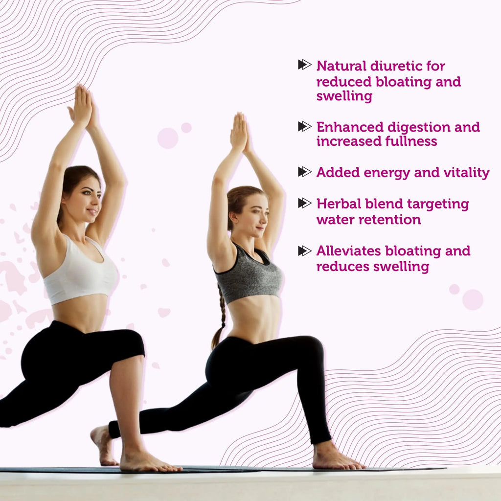 Water Retention Pills for Women Bloating Relief with Vitamin B6, Dandelion & Green Tea Natural LADYME WOMEN'S HEALTH Au supplements