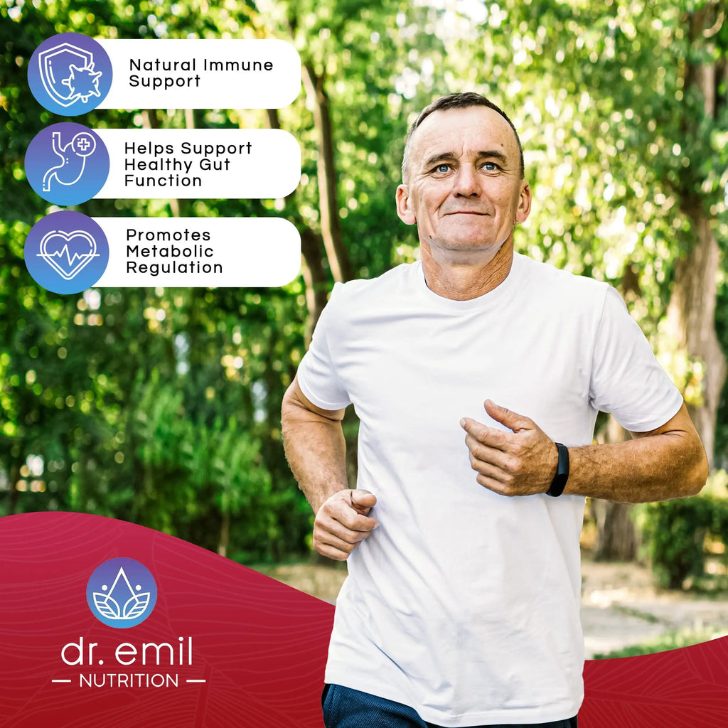 Dr. Emil Berberine 500mg Capsules - Berberine Supplement with Cinnamon, MTC Oil & Milk DR EMIL NUTRITION Au supplements