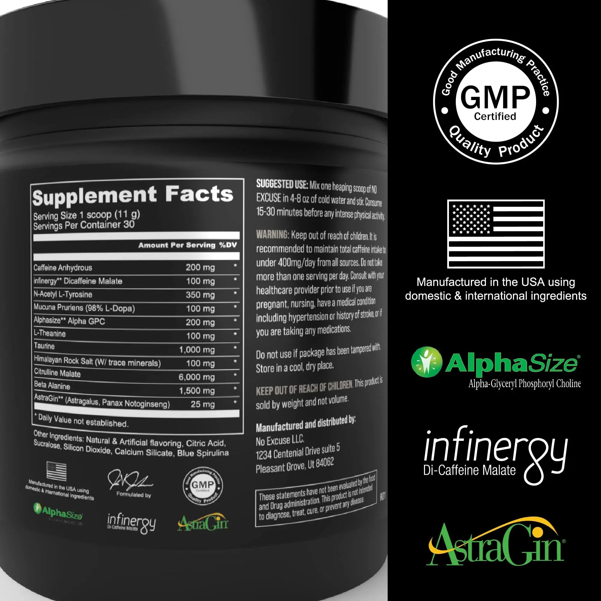 No Excuse Pre Workout Powder | Highly Regarded Pre-Workout Supplements, Rise Pre Workout No Excuse Au supplements