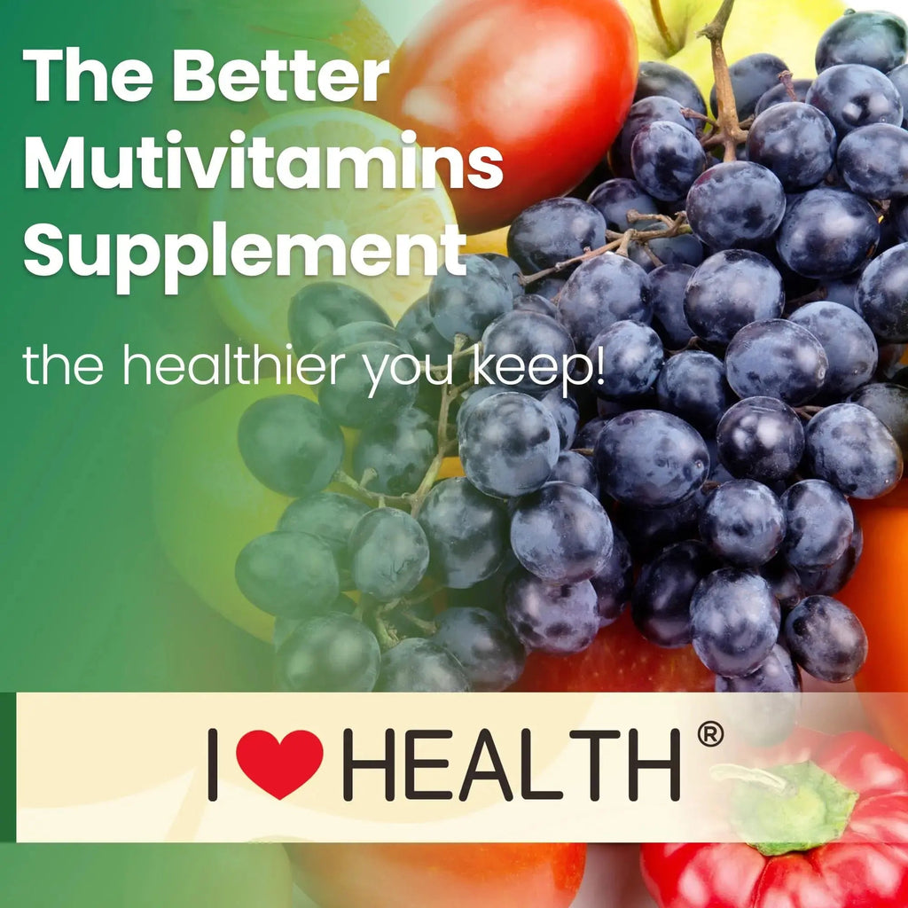 I LOVE HEALTH® 15-in-1 Multivitamin Gummies for Adults & Kids - Enhanced Formula with Vitamin A, C, D3, E, B12, Zinc, Magnesium & More I LOVE HEALTH Au supplements