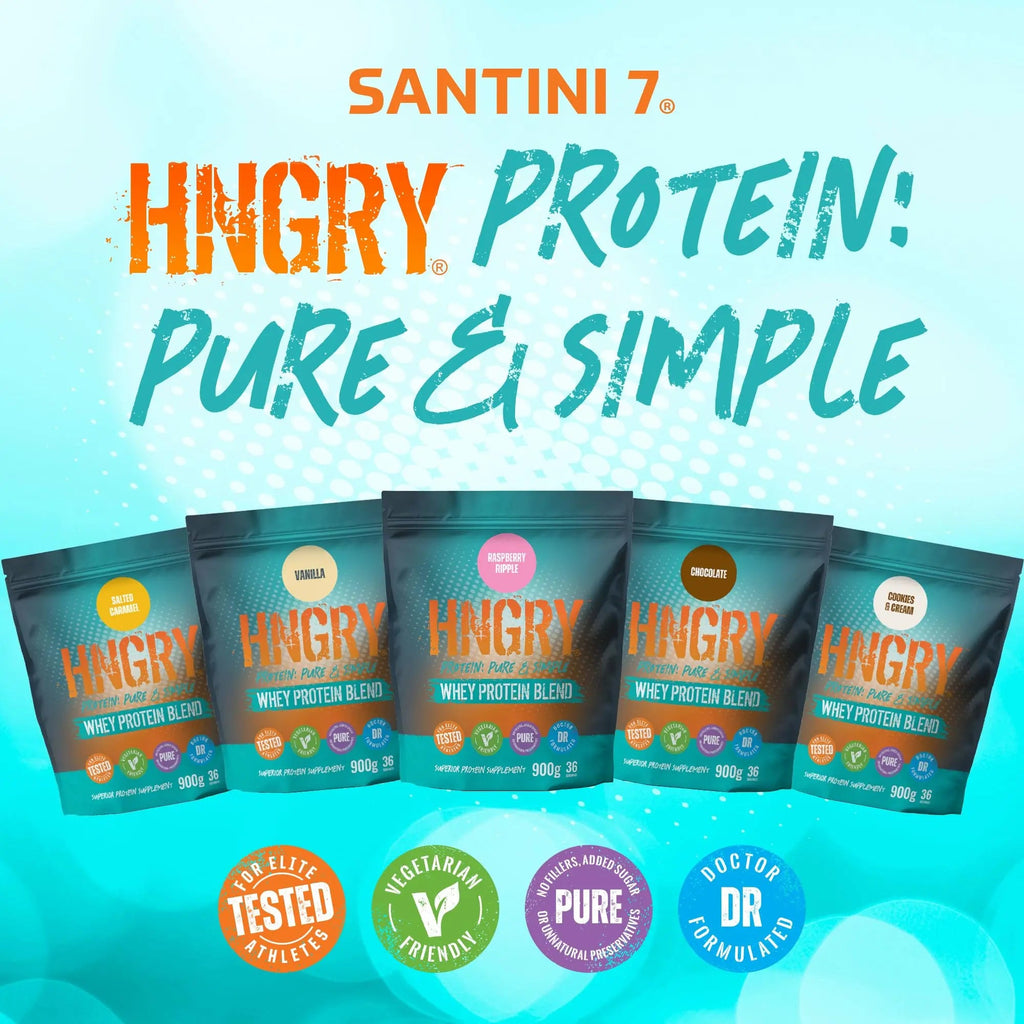 HNGRY Protein Whey Protein Powder Shake with 80% Protein Whey, 900g and 36 Servings HNGRY Protein Au supplements