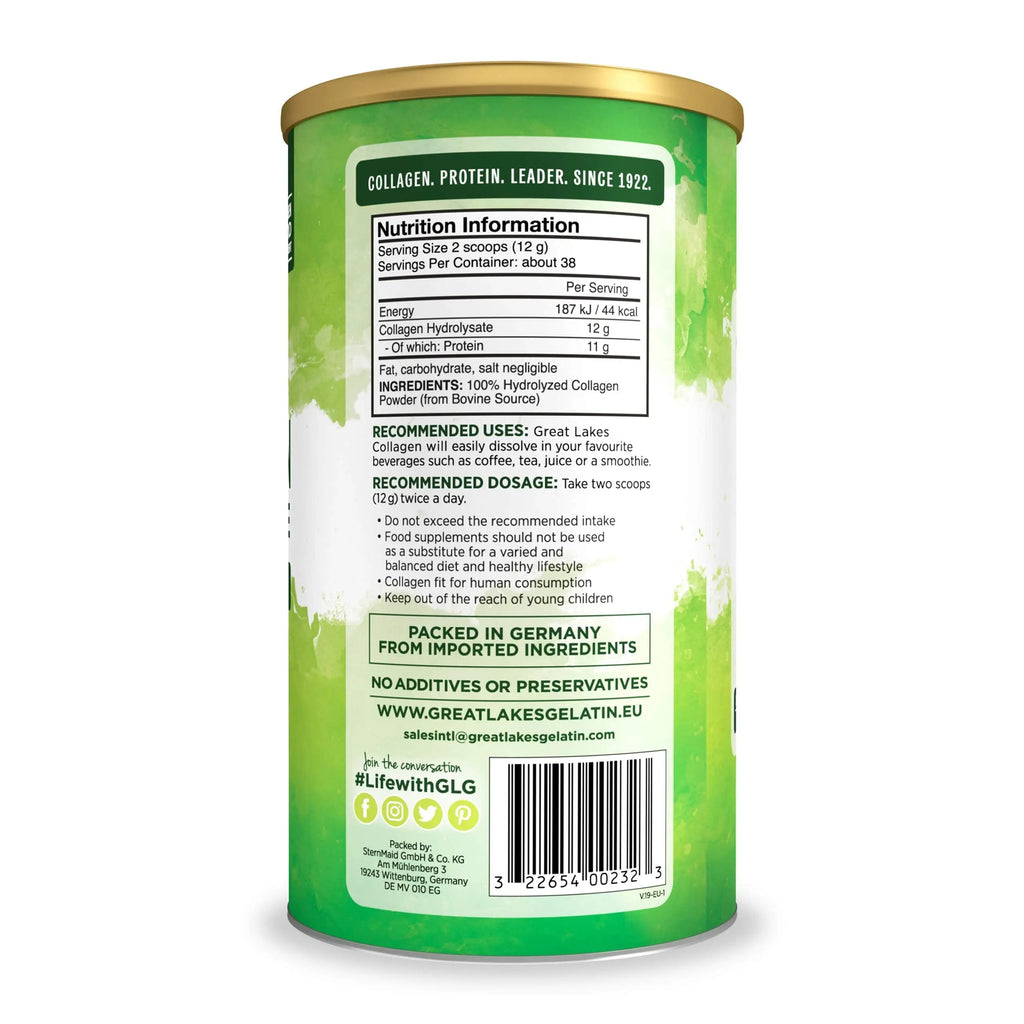 Great Lakes Gelatin Collagen Hydrolysate, Grass-Fed Bovine Hydrolysed Collagen Peptides Protein Great Lakes Gelatin Au supplements