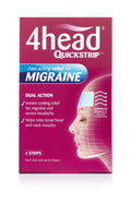 4Head Quickstrip Headache and Migraine Relief Strips - Pack of 4 4 Head Au supplements
