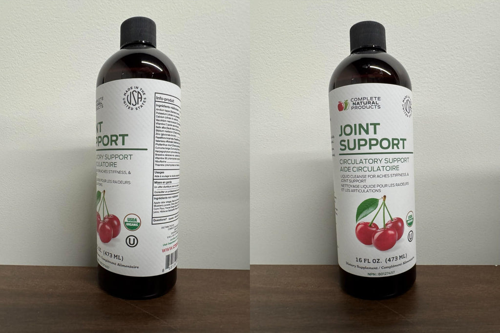 Complete Natural Products Joint Support Complete – 16 Fl Oz Organic Liquid Joint Supplement with Glucosamine Chondroitin MSM – Natural Uric Acid Cleanse & Herbal Joint Health Support for Mobility Complete Natural Products Au supplements
