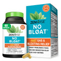 Zenwise Health No Bloat Digestive Enzymes for Gut Health, Gas & Bloating Relief - Multi Enzymes Digestion Supplement with Probiotics, Ginger
