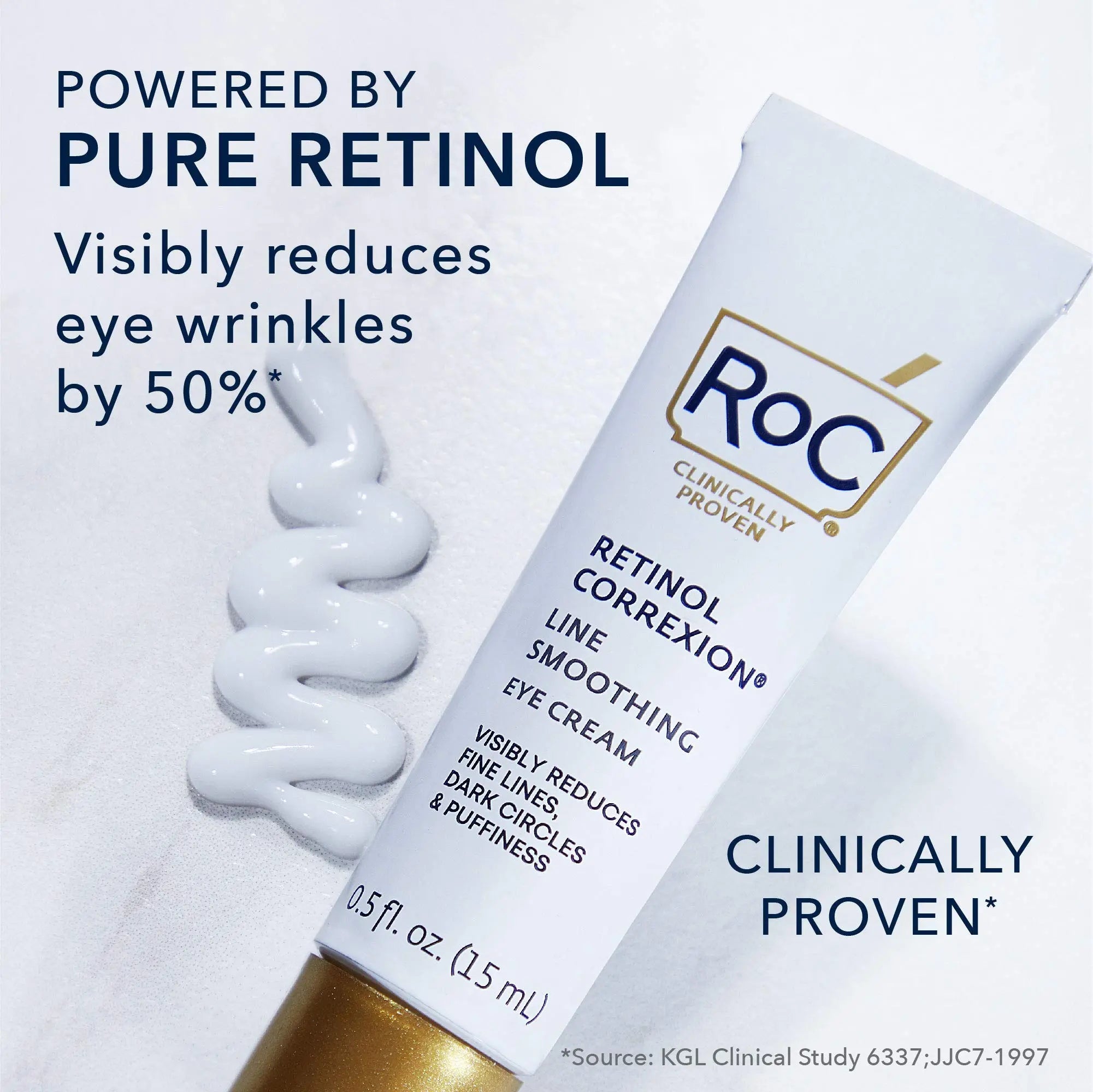 RoC Retinol Correxion Under Eye Cream for Dark Circles & Puffiness, Daily Wrinkle RoC Au supplements