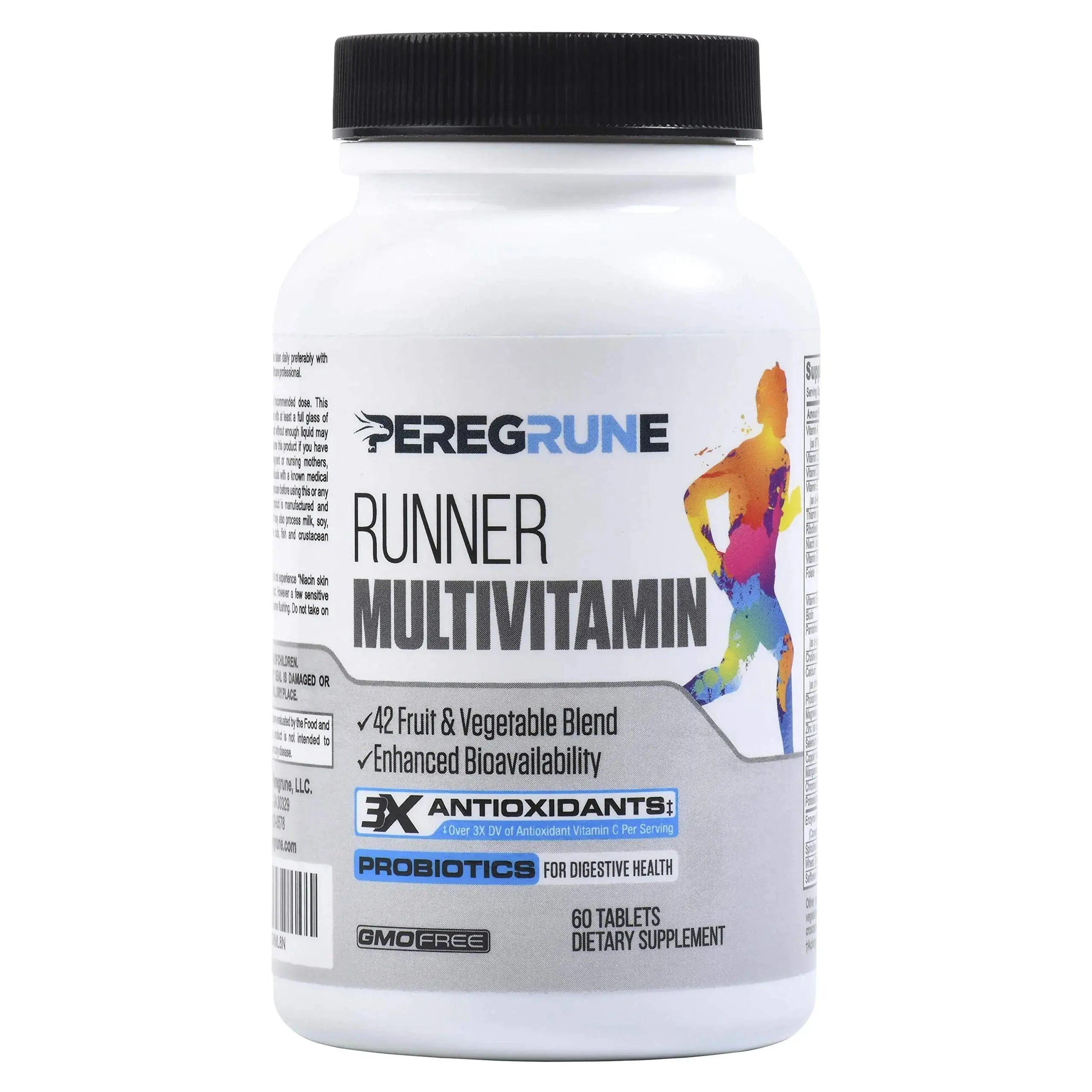 PEREGRUNE Runner Multivitamin | Engineered Vitamin with Antioxidants and Complete B Complex to Support Endurance & Energy | PEREGRUNE Au supplements