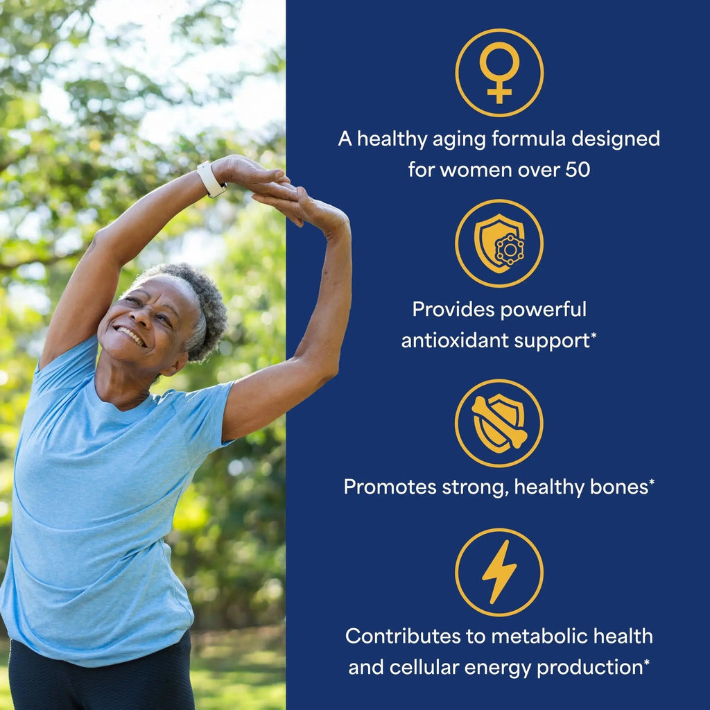 Puritan's Pride Ultra Woman 50 Plus High Potency Performance Time Release Daily Multivitamin with Zinc Puritan's Pride Au supplements