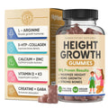 Height Growth Increase Vitamin Gummies, Calcium 100mg, Magnesium Glycinate 30mg, Zinc, Ashwagandha, Vitamin K2 D3 25mg Grow Tall Maximizer Supplement HighSpot Au supplements