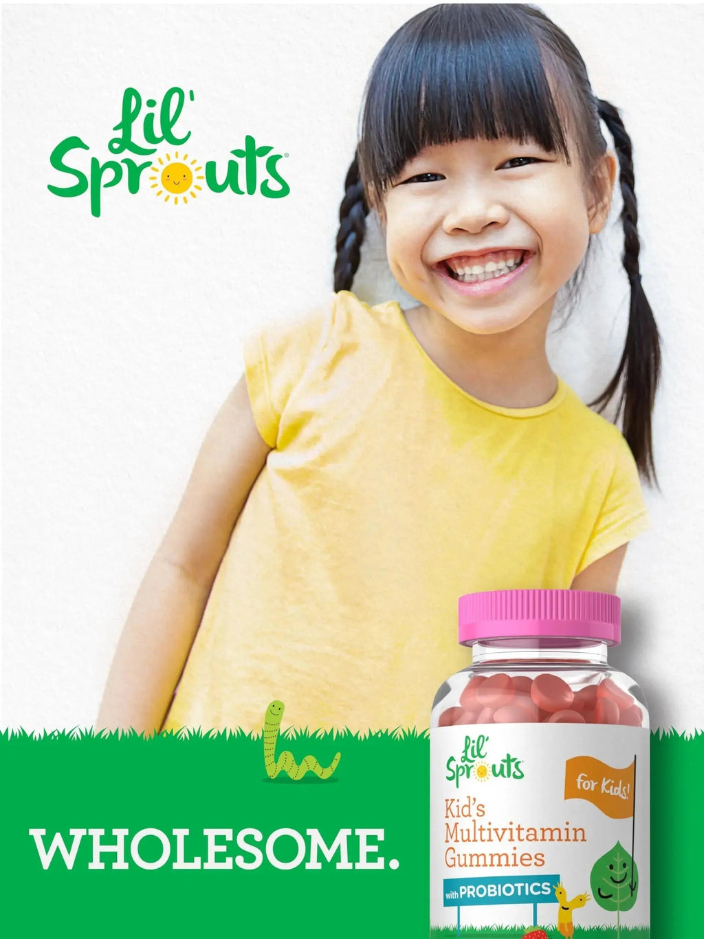Carlyle Kids Multivitamin Gummies with Probiotics | 60 Chewables | Berry Flavor | Vegetarian, Non-GMO, Gluten Free Children's Supplement | by Lil' Sprouts | Carlyle Au supplements