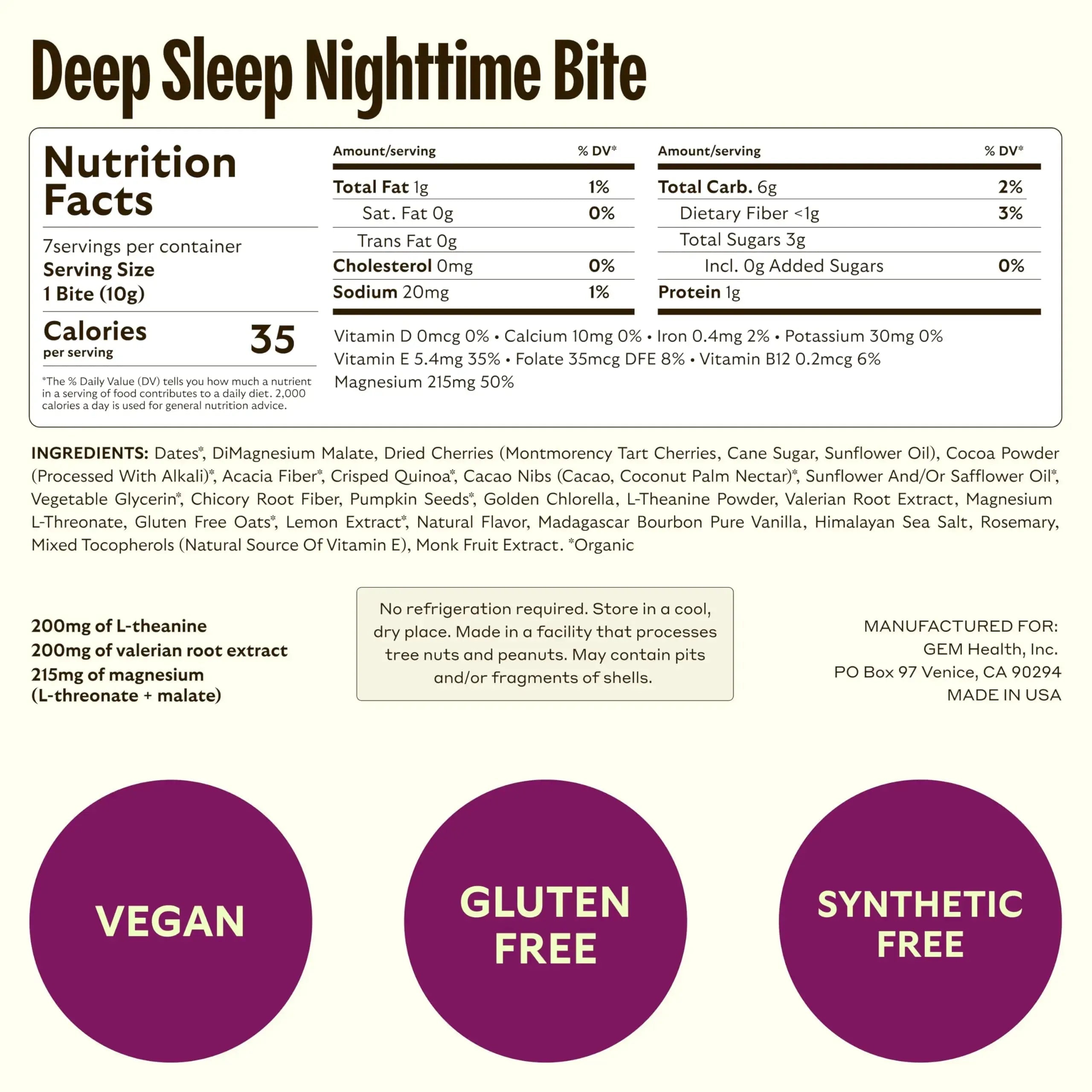 GEM Bite Complete Routine Variety Pack with Daily Multivitamin (14 Bites), Chill-Out Calm (7 Chews) & Deep Sleep Aid (7 Chews) | GEM Au supplements