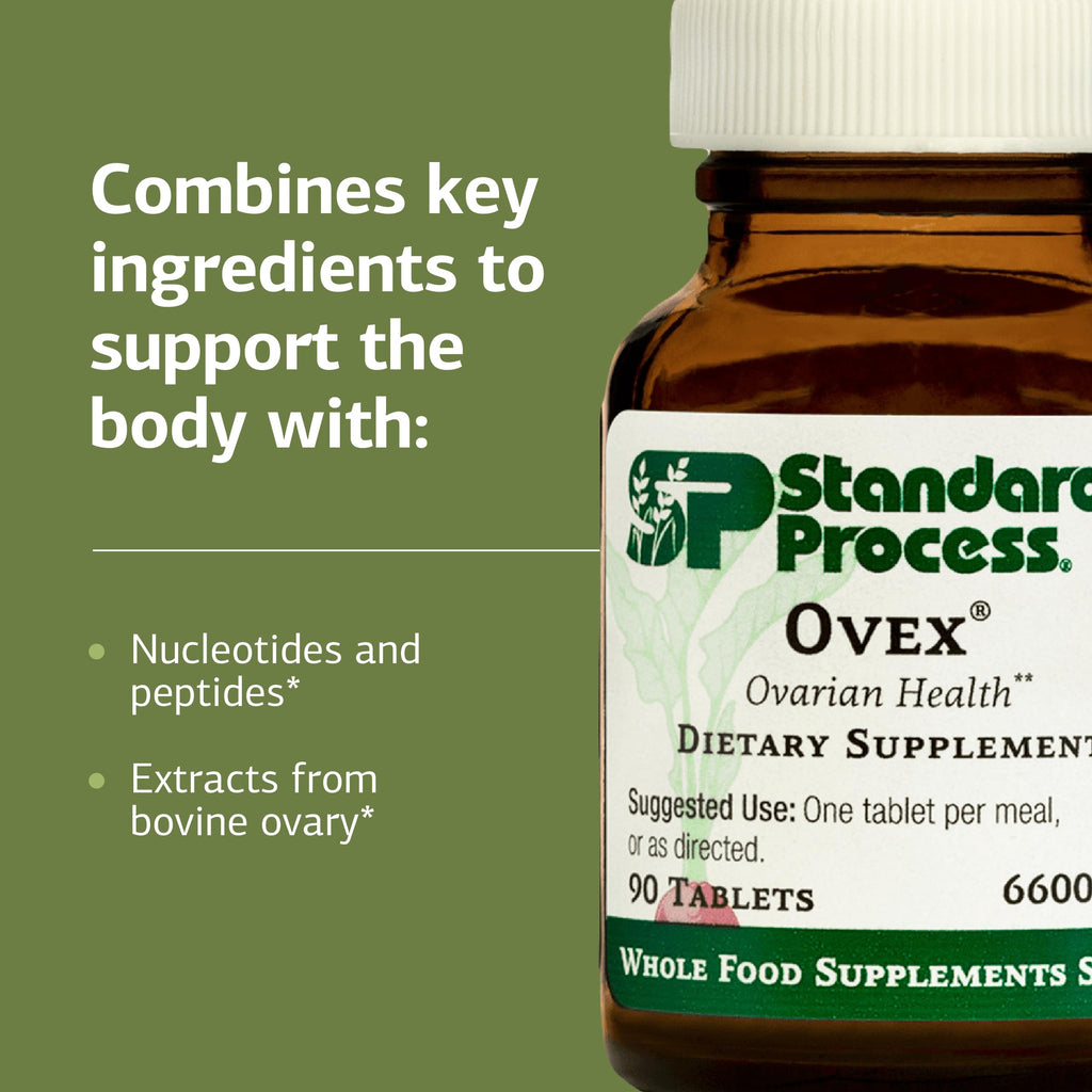 Standard Process Ovex - Daily Whole Food-Based Health Supplement - 90 Tablets (90 Servings) Standard Process Inc. Au supplements