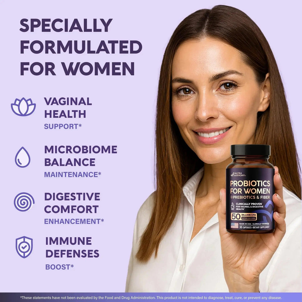 NUTRAHARMONY Multivitamins & Probiotics for Women NUTRAHARMONY Au supplements