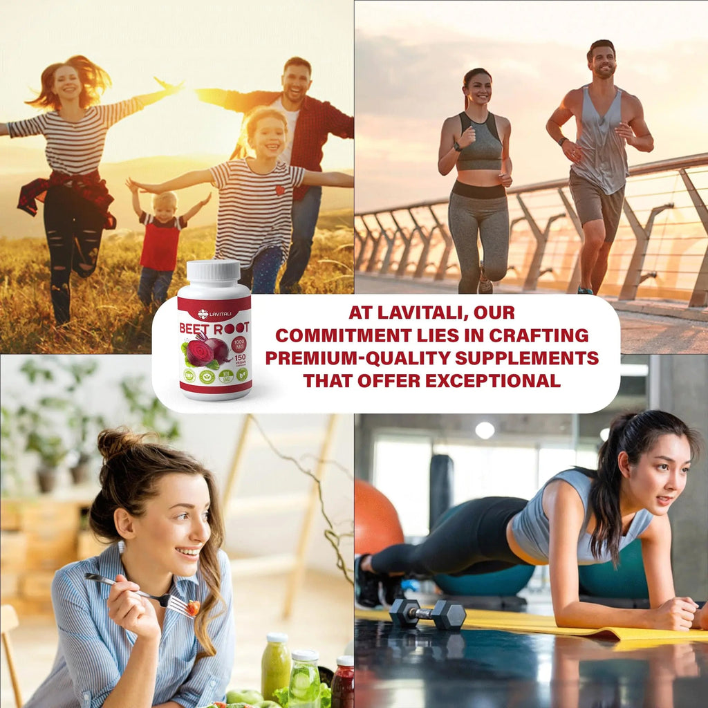 LaVitali 275 Beet Root Extract Capsules, 1000mg per Serving, High Concentrated Herbal LaVitali Au supplements