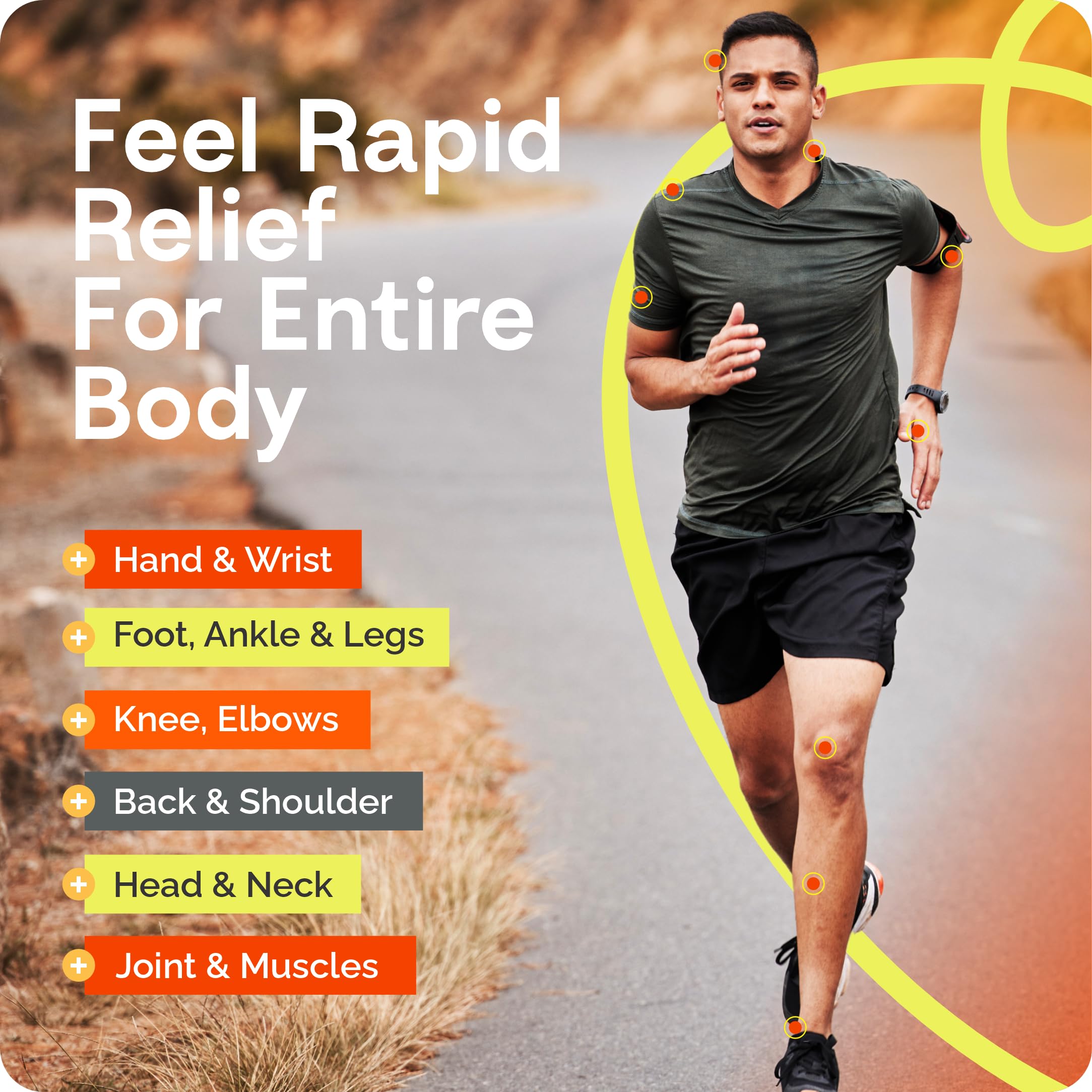 Rugged Fit Max-Strength Pain Relief Roll-On Gel – Cold & Hot Therapy with Menthol 2% + Methyl Salicylate 10% – Fast-Absorbing, Non-Greasy for Back, Arthritis, Muscle & Joint Pain – 3.38 fl oz Rugged Fit Au supplements