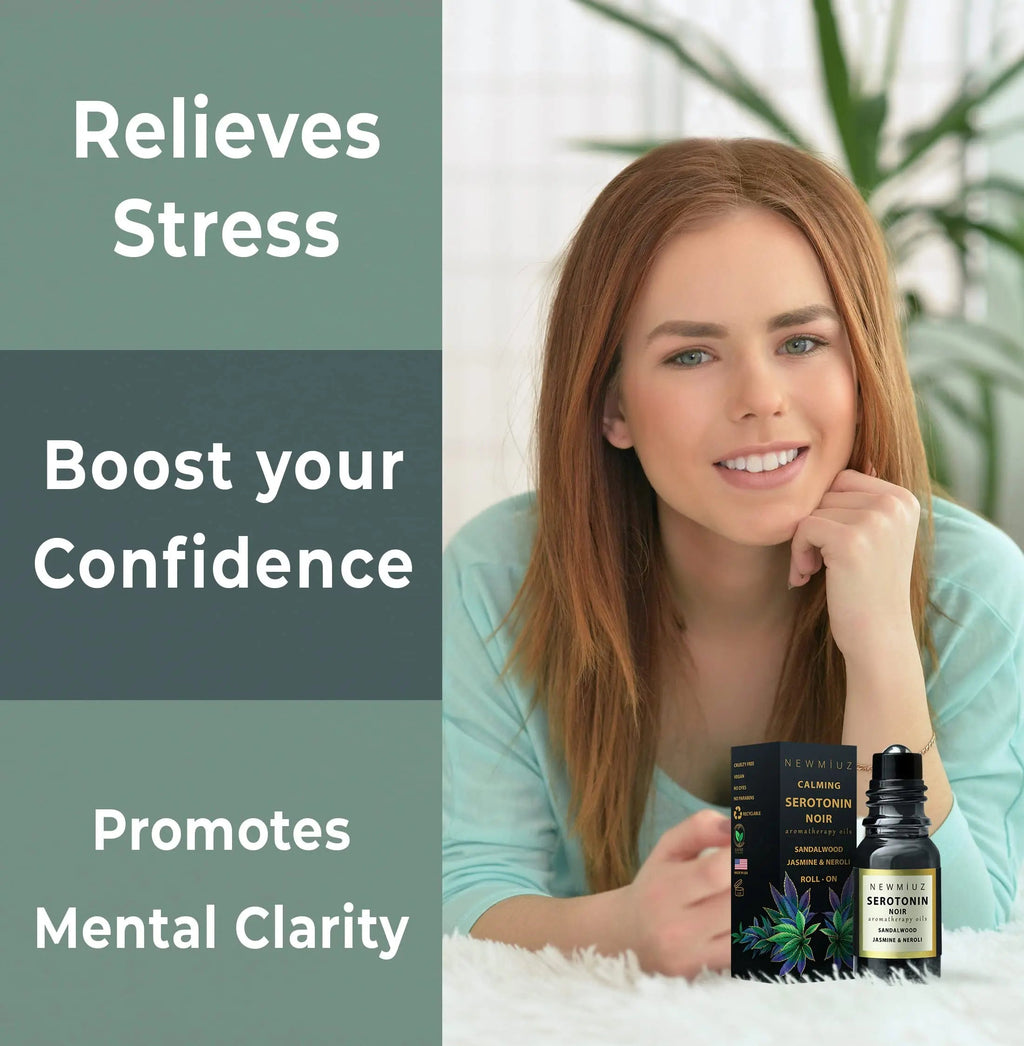 Calm Roll on Essential Oil Stress Relief Sandalwood Jasmine Destress Relaxation Calming Rolle New Miuz Au supplements