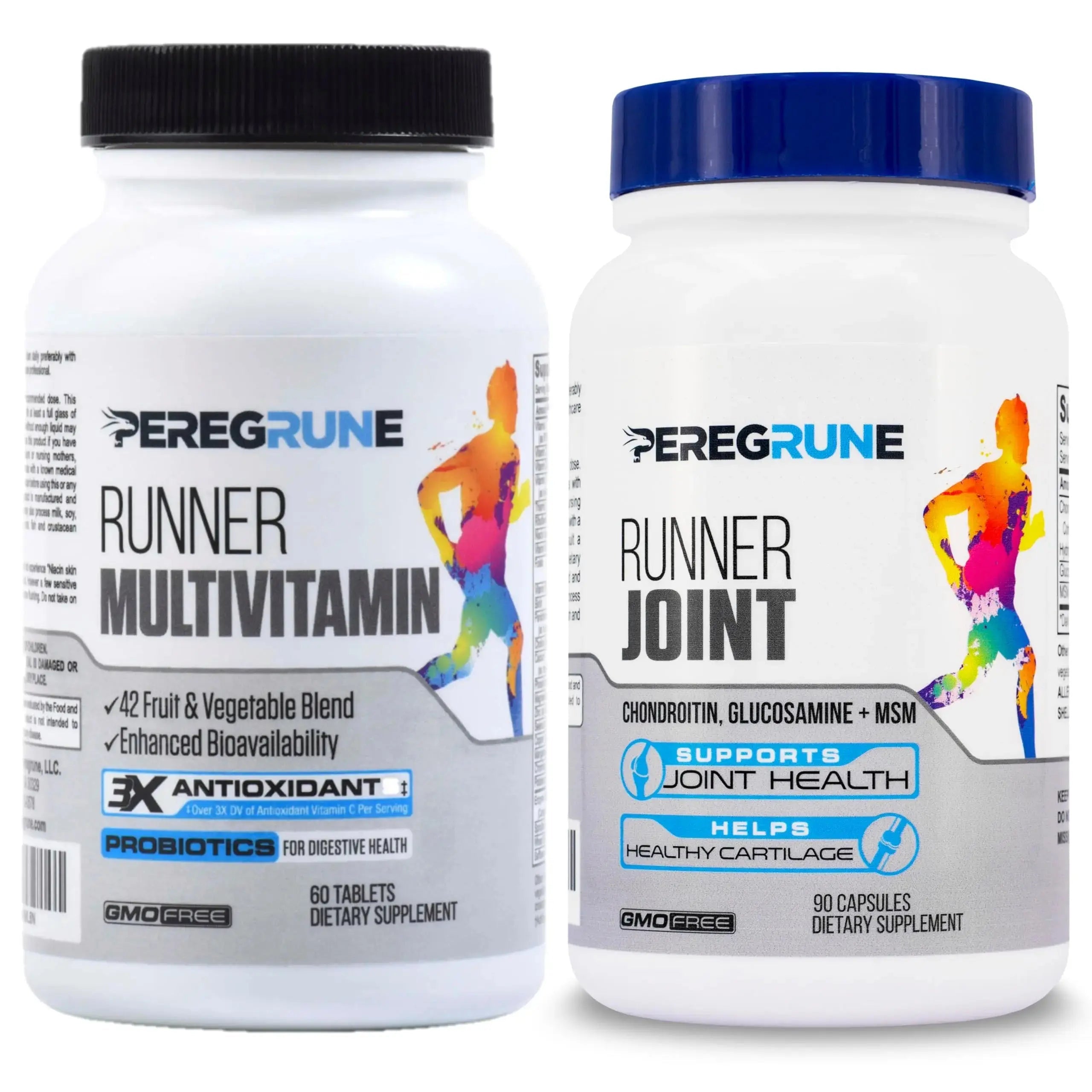 PEREGRUNE Runner Multivitamin & Joint Support Supplement | Antioxidants, Complete B-Complex & Probiotics to Support Energy PEREGRUNE Au supplements