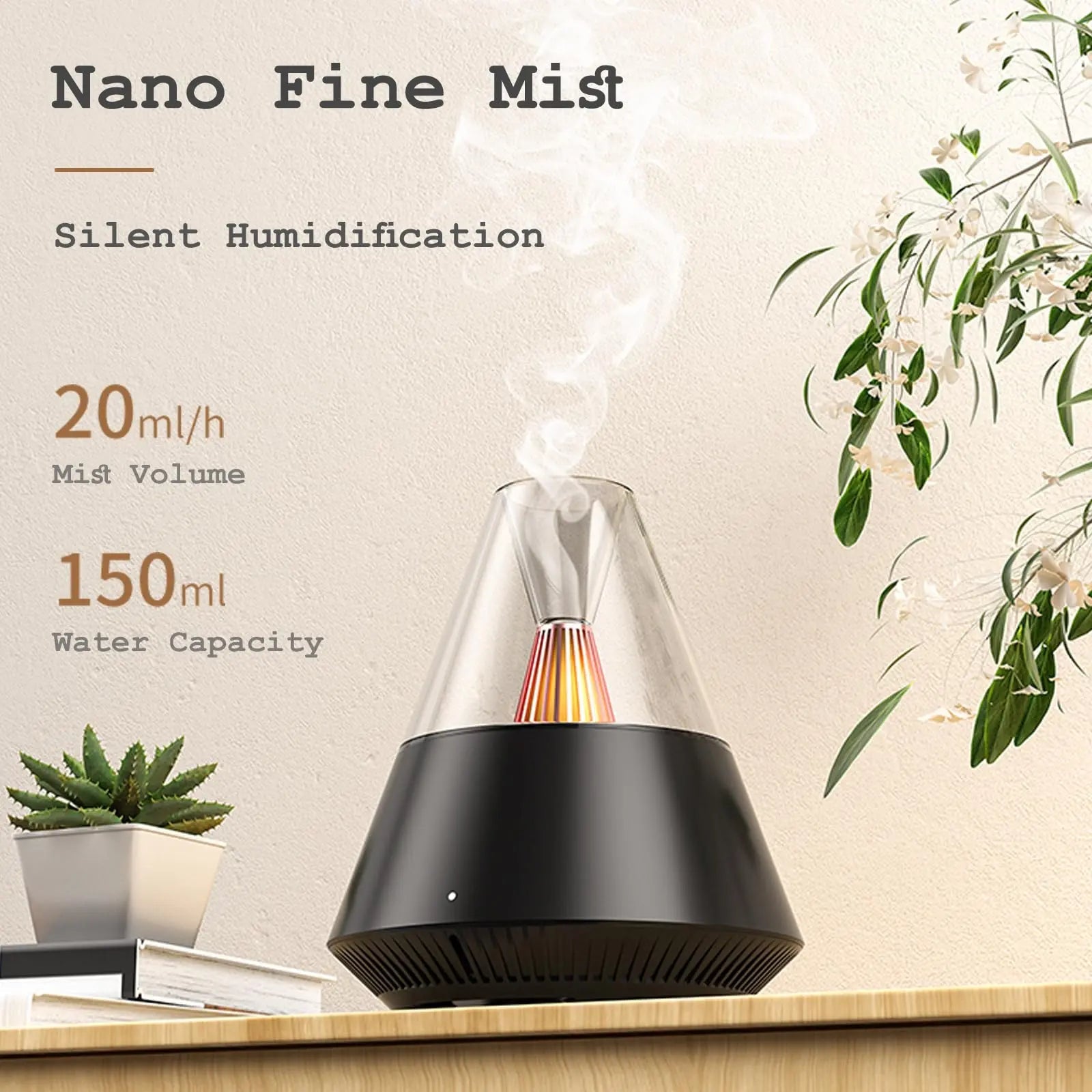 TriPro Essential Oils Aroma Diffuser,Portable Humidifier with Cool Mist and Warm Light Effect,Remote Control TriProC Au supplements
