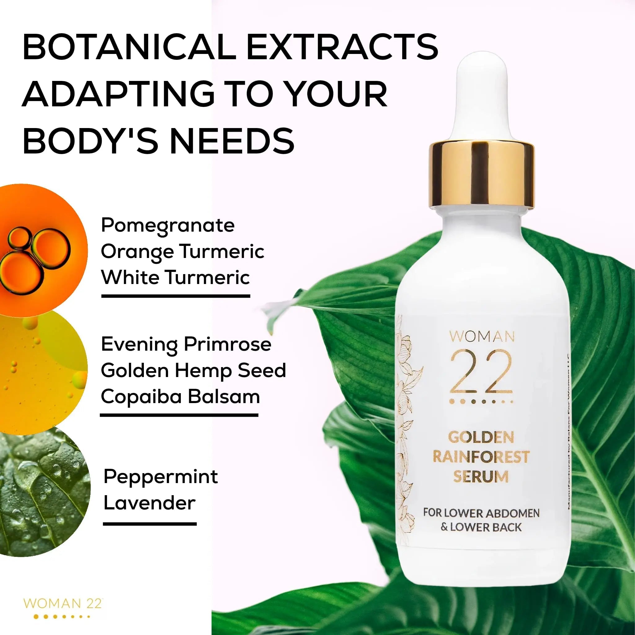 Topical Soothing Serum for Difficult Periods, Cramps, Bloating & more. Apply Lower Abdomen Woman 22 Au supplements