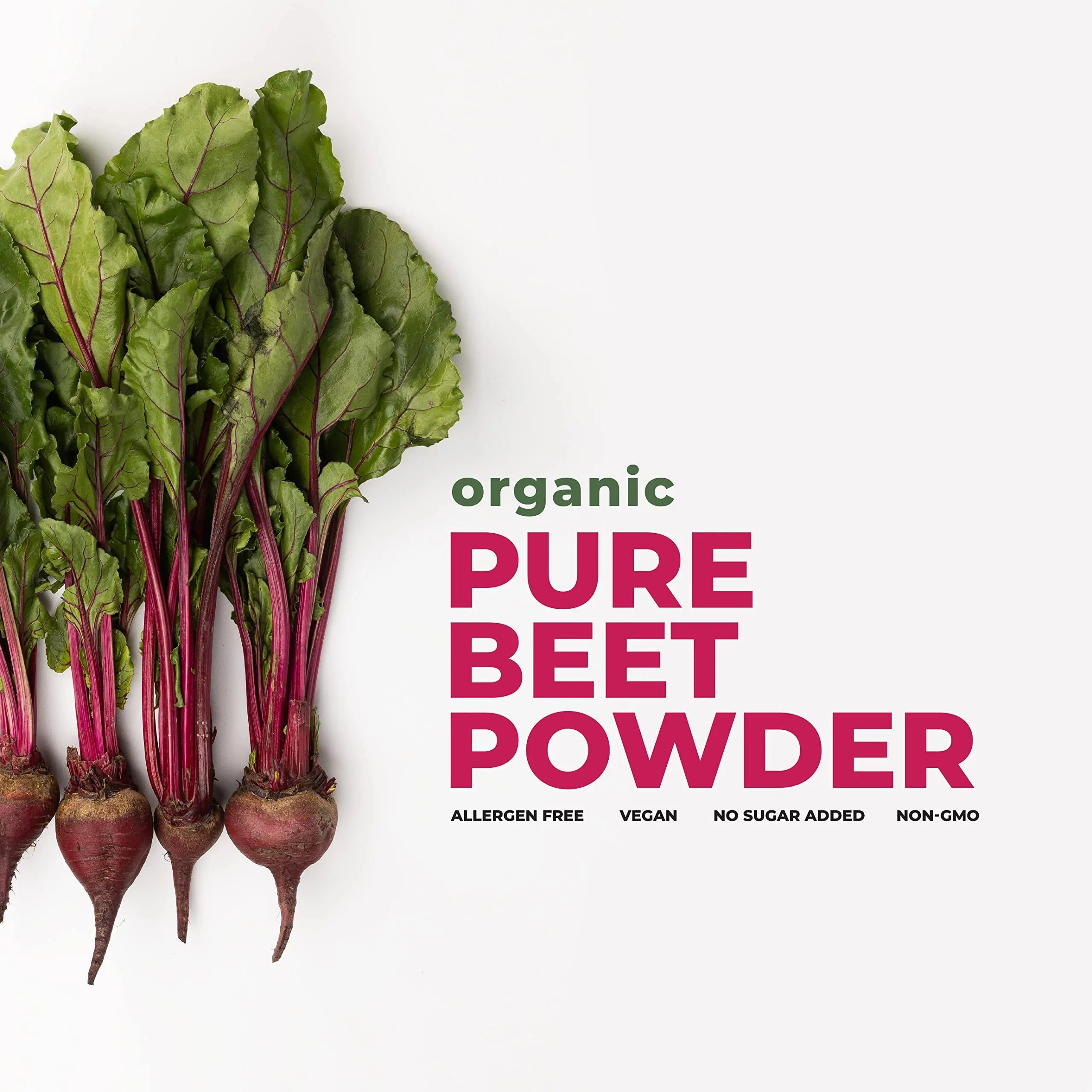 Nations Nutrition Pure Beet Root Powder Organic - Nitric Oxide Circulation Superfood Nations Nutrition Au supplements