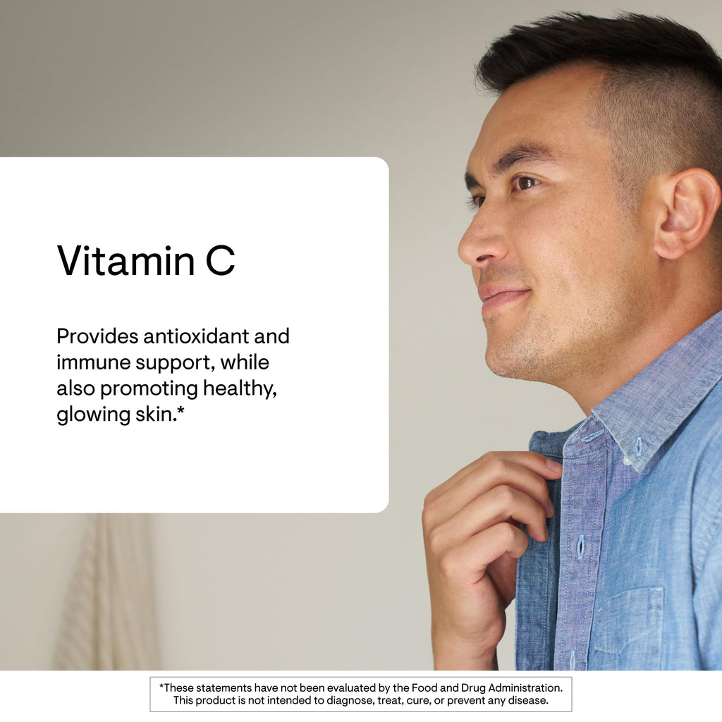 THORNE - Vitamin C 1,000 mg Supplement - Supports Healthy Immune Function & Collagen Formation - Provides Antioxidant Benefits - Third-Party Certified